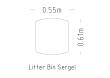 Litter bin Sergel