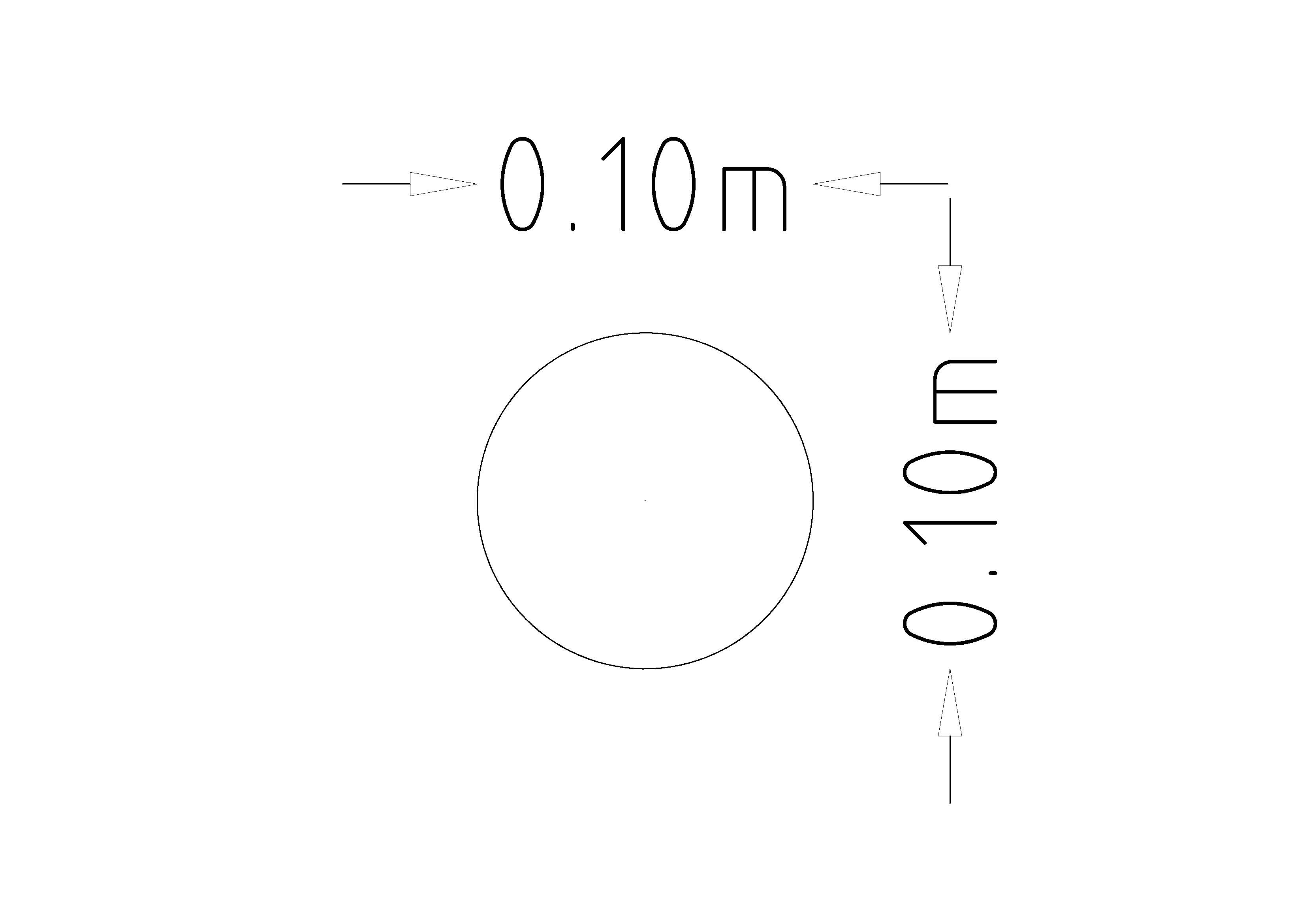 Endpfosten/Fahrradständer