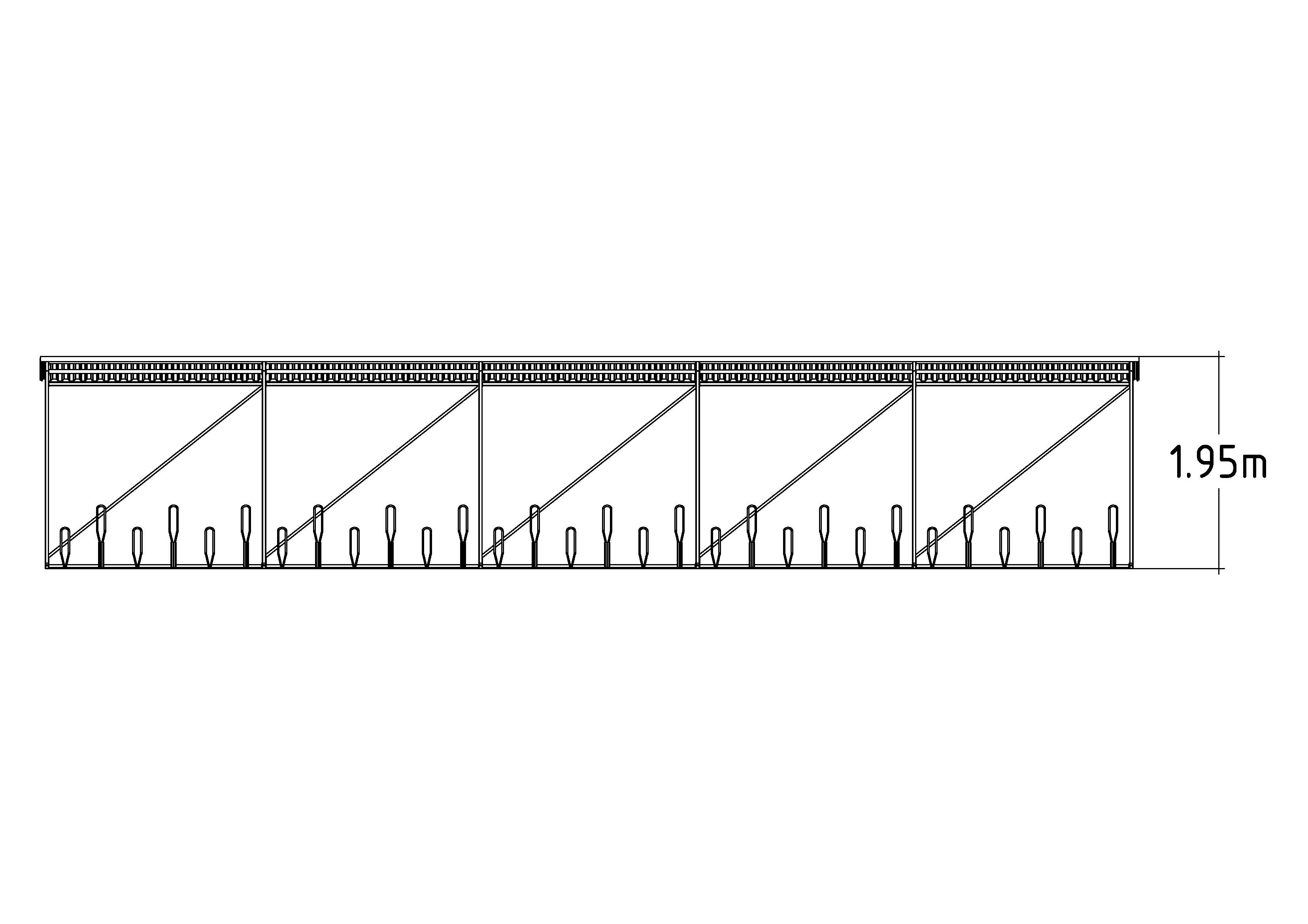 Bicycle Shelter Boras 30 PL