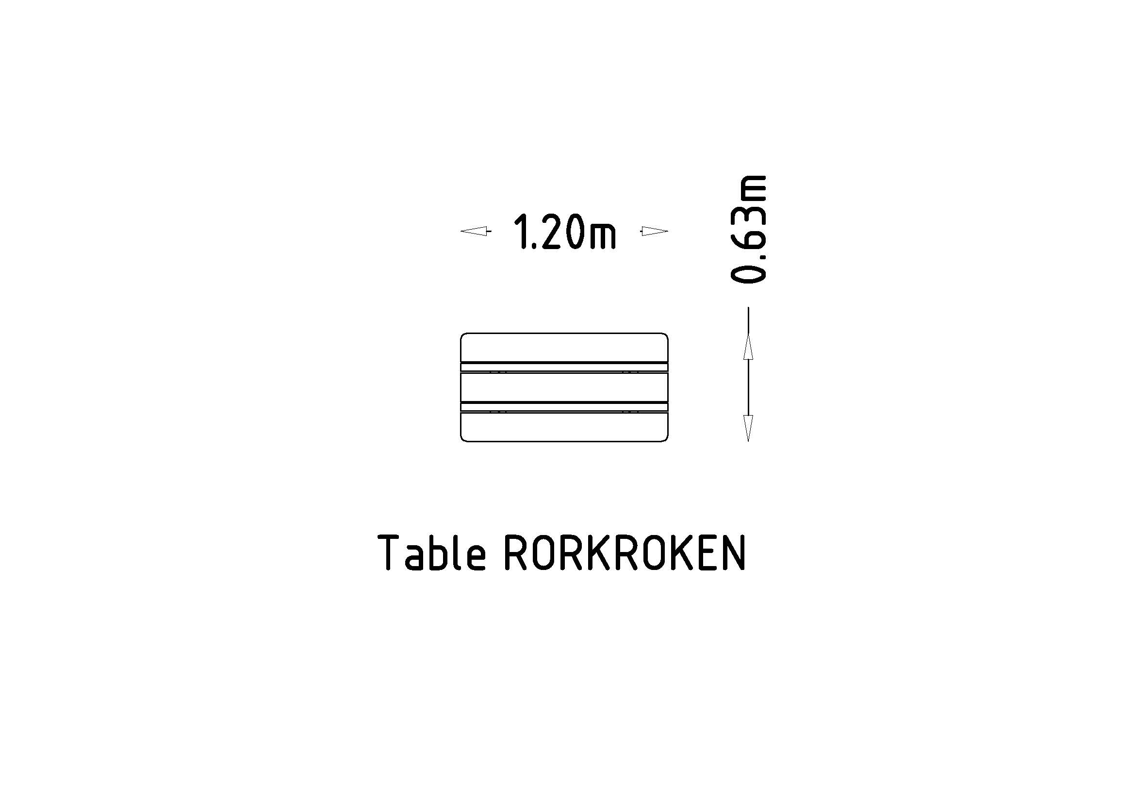 Table Rörkröken 