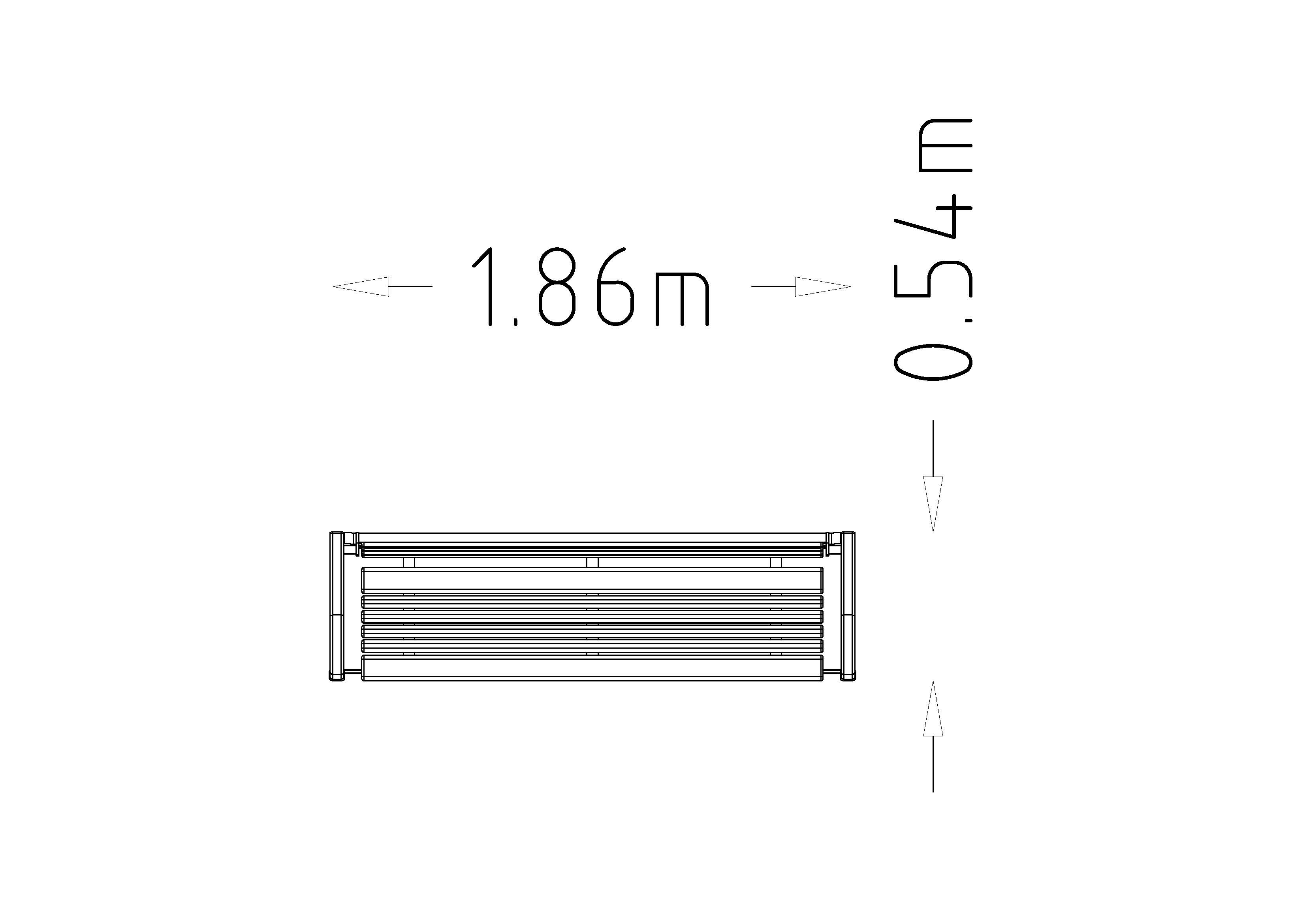 Sofa parkowa Taberg