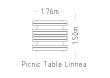 Picnic Table Linnea