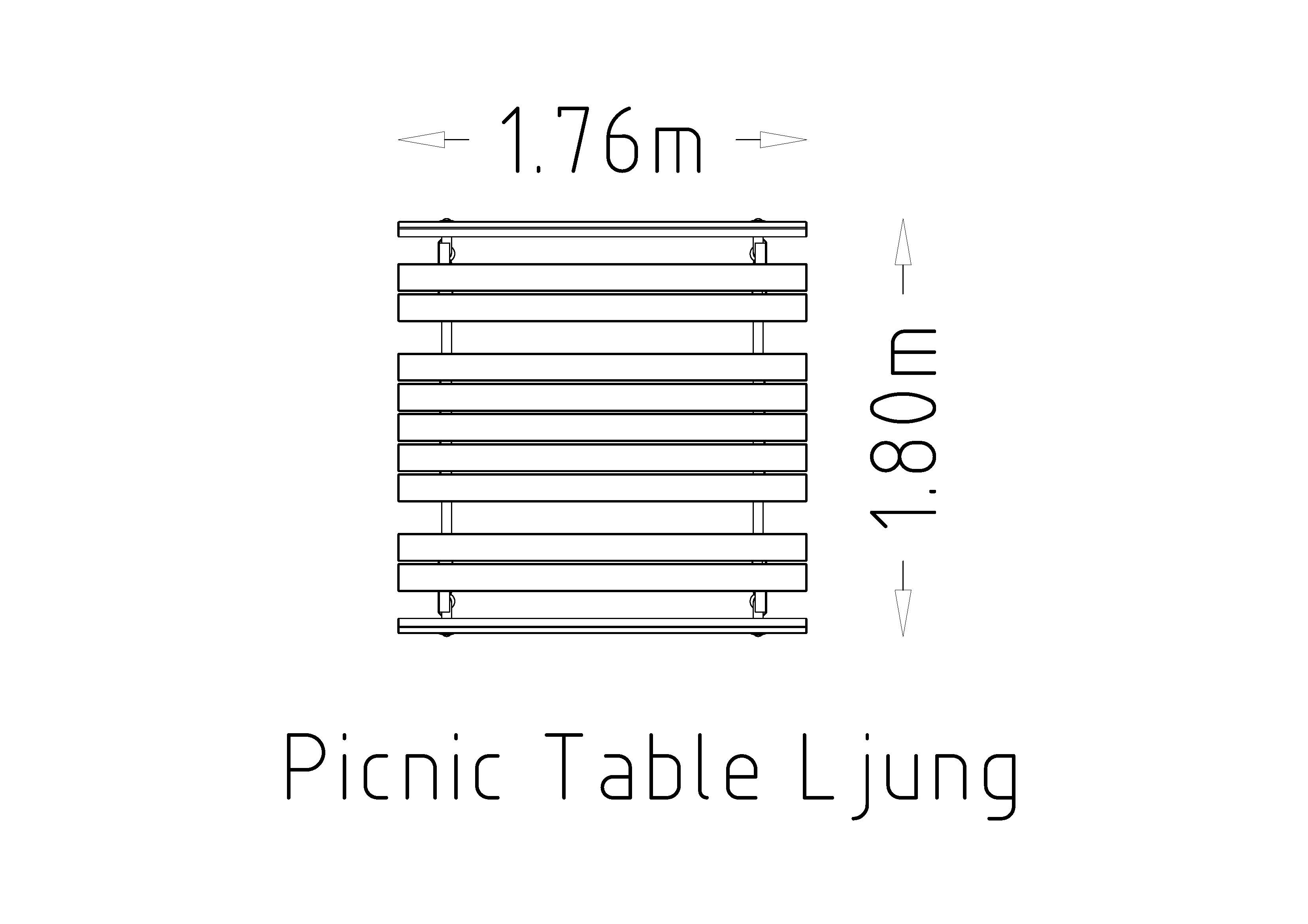 Table de pique-nique Ljung