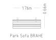 Park sofa Brahe