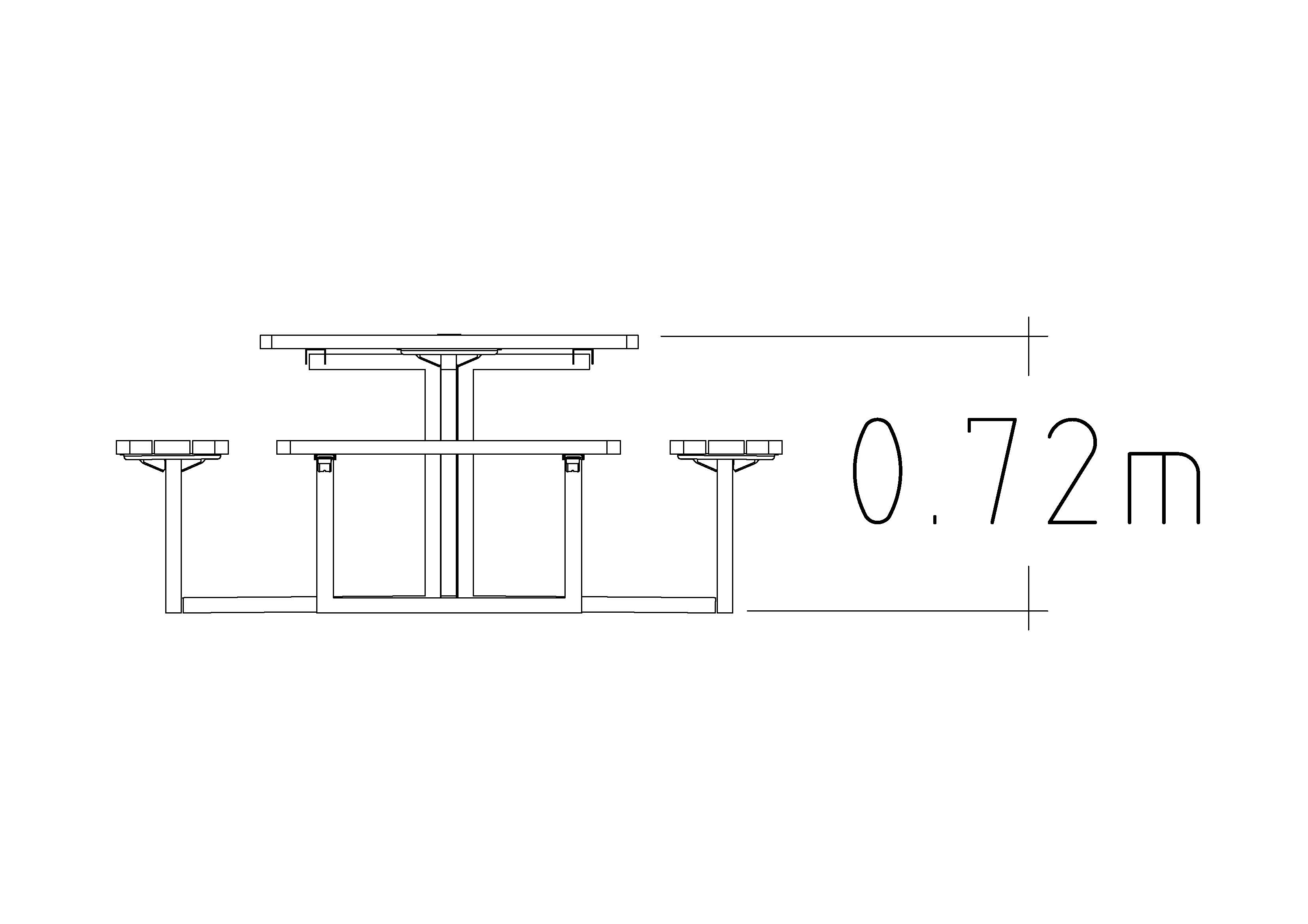 Picnic Table Skagen