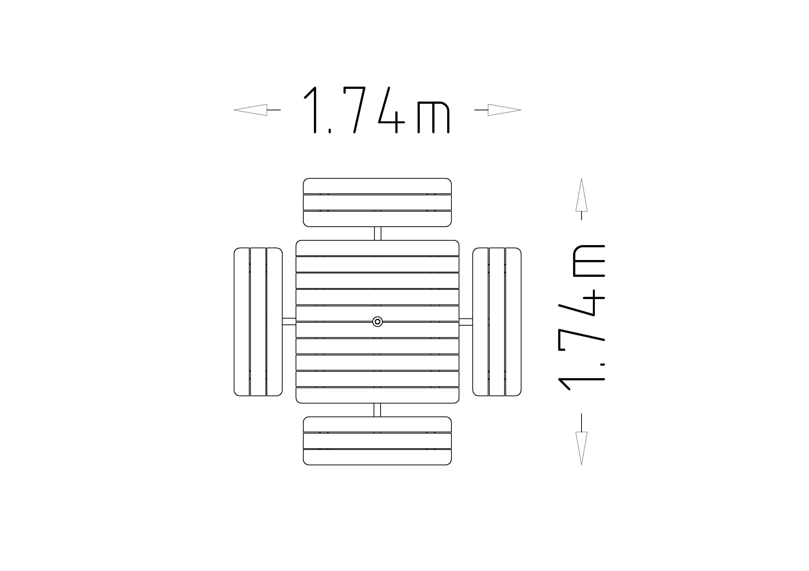 Picnic Table Skagen