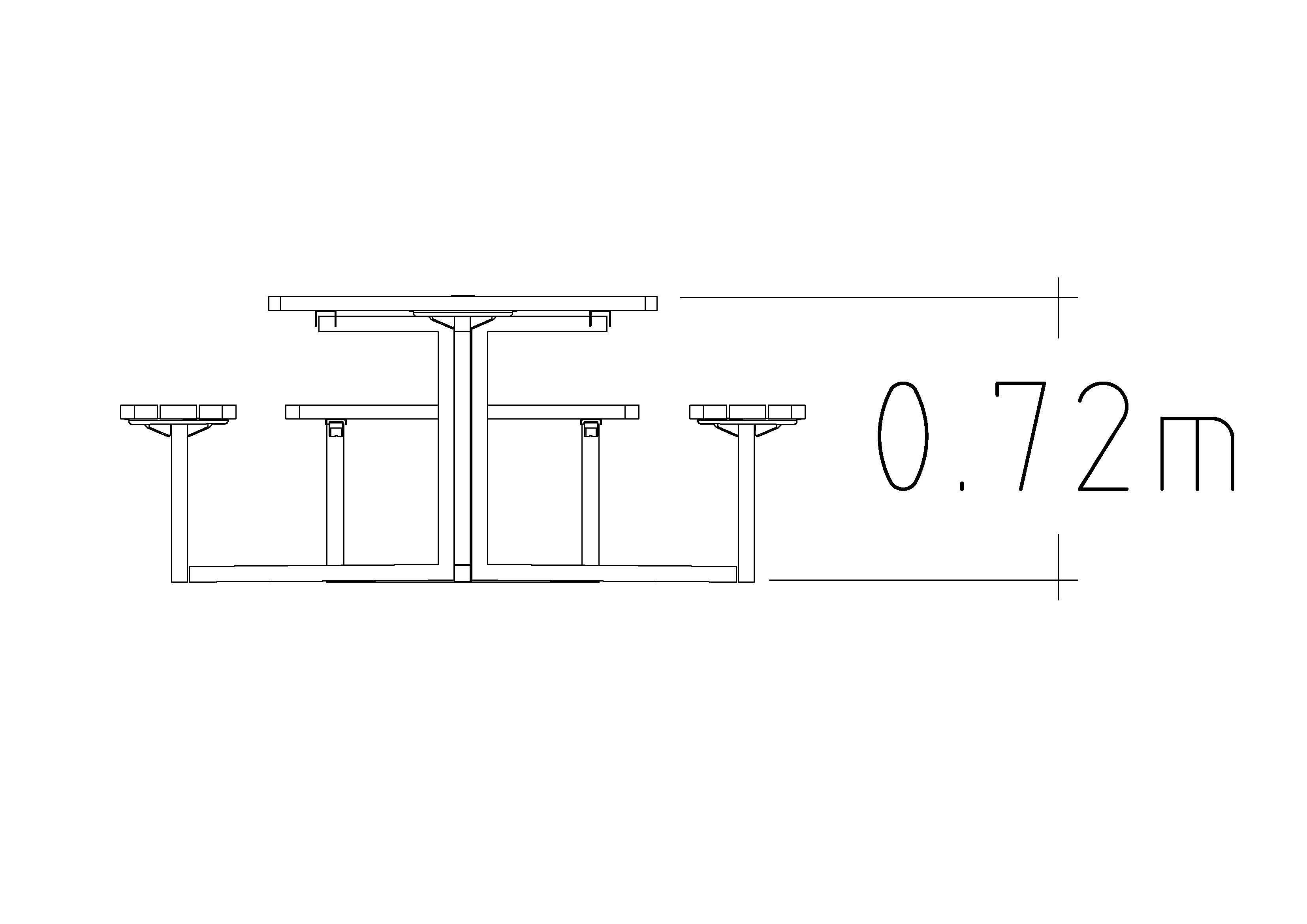 Picnic Table Skagen