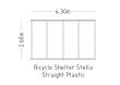 Bicycle Shelter Ext Stella