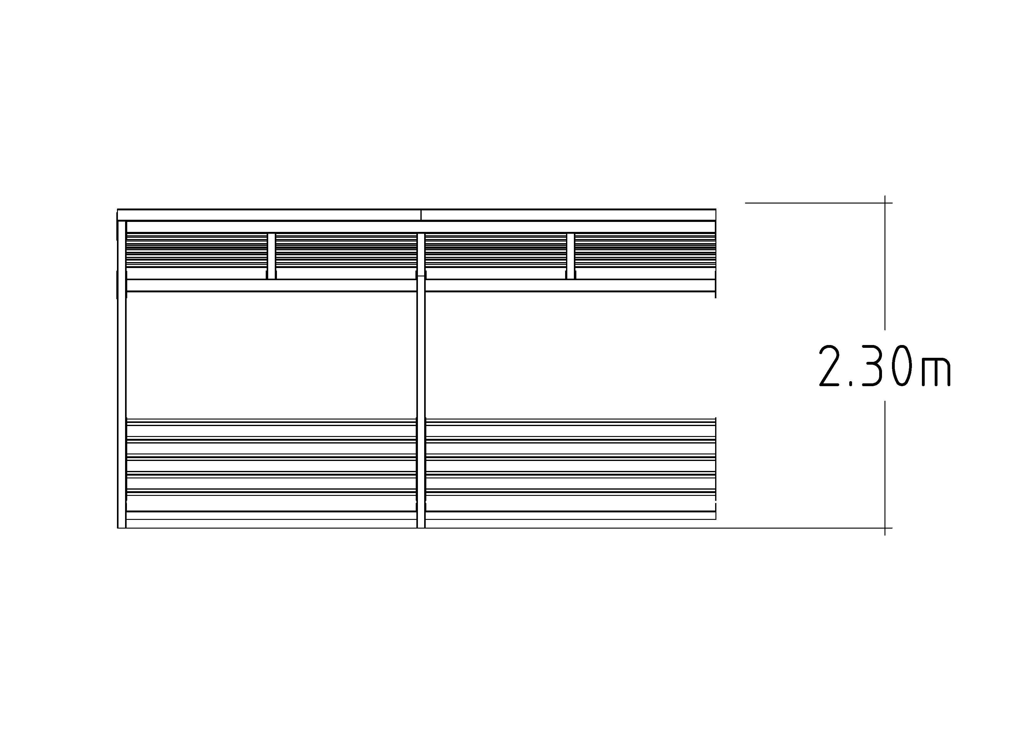 Bicycle Shelter Ext Capella