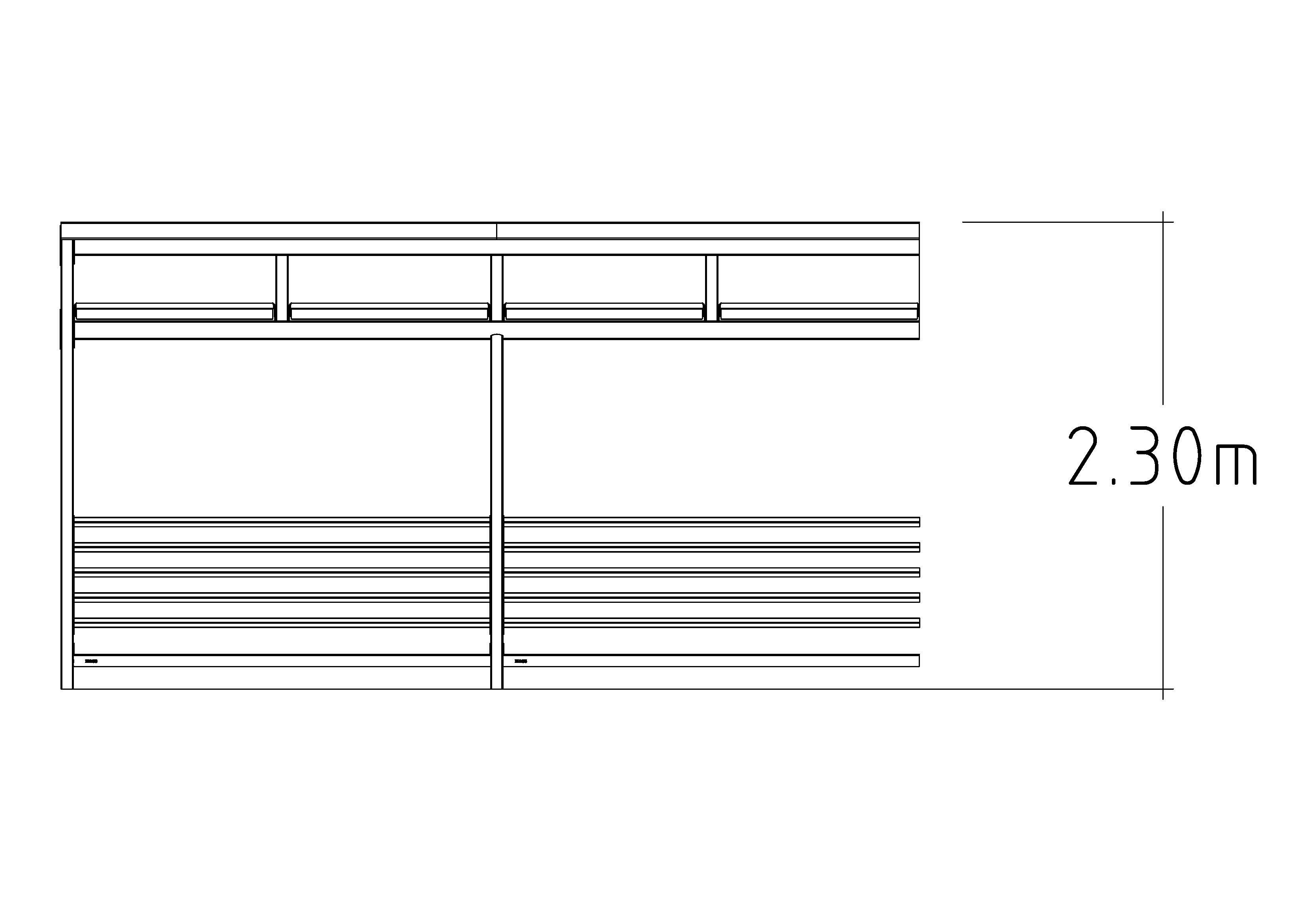 Bicycle Shelter Ext Capella