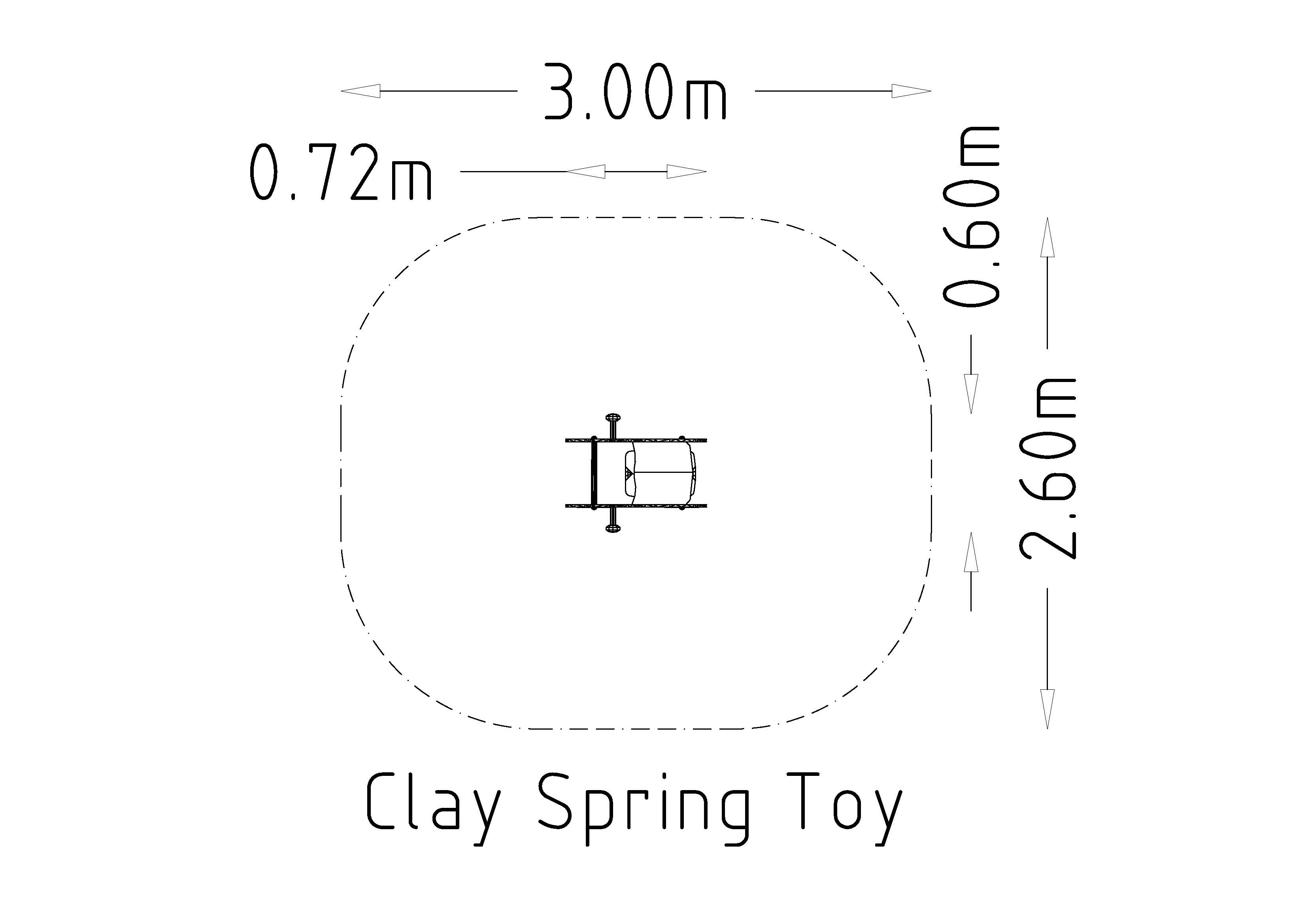 Kevään lelu Clay 