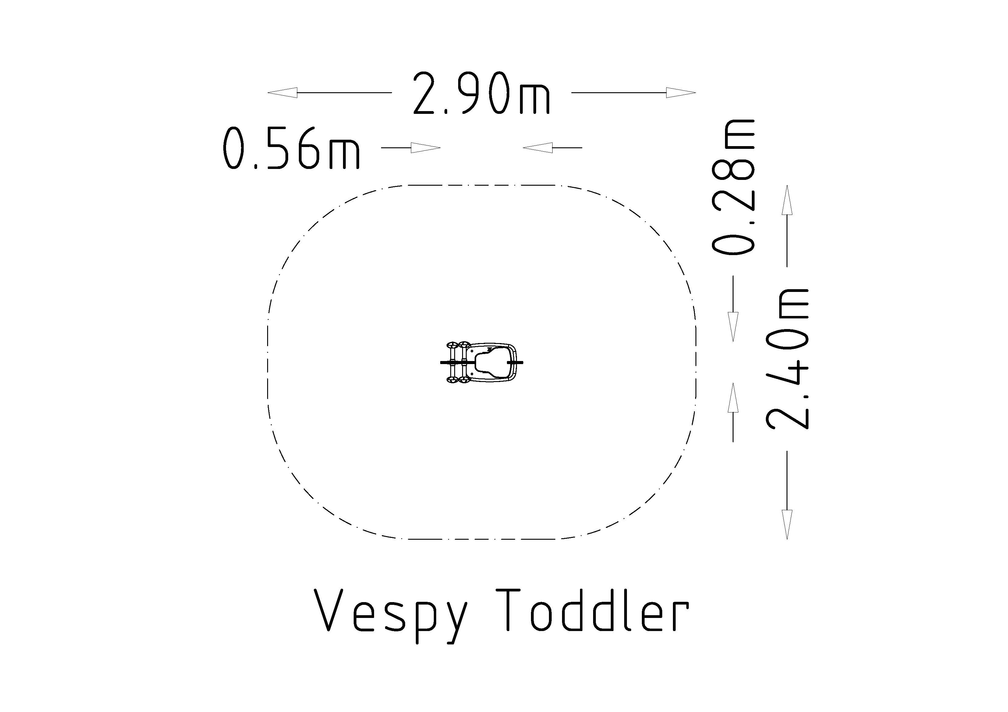 Schaukelspielzeug Vespy 