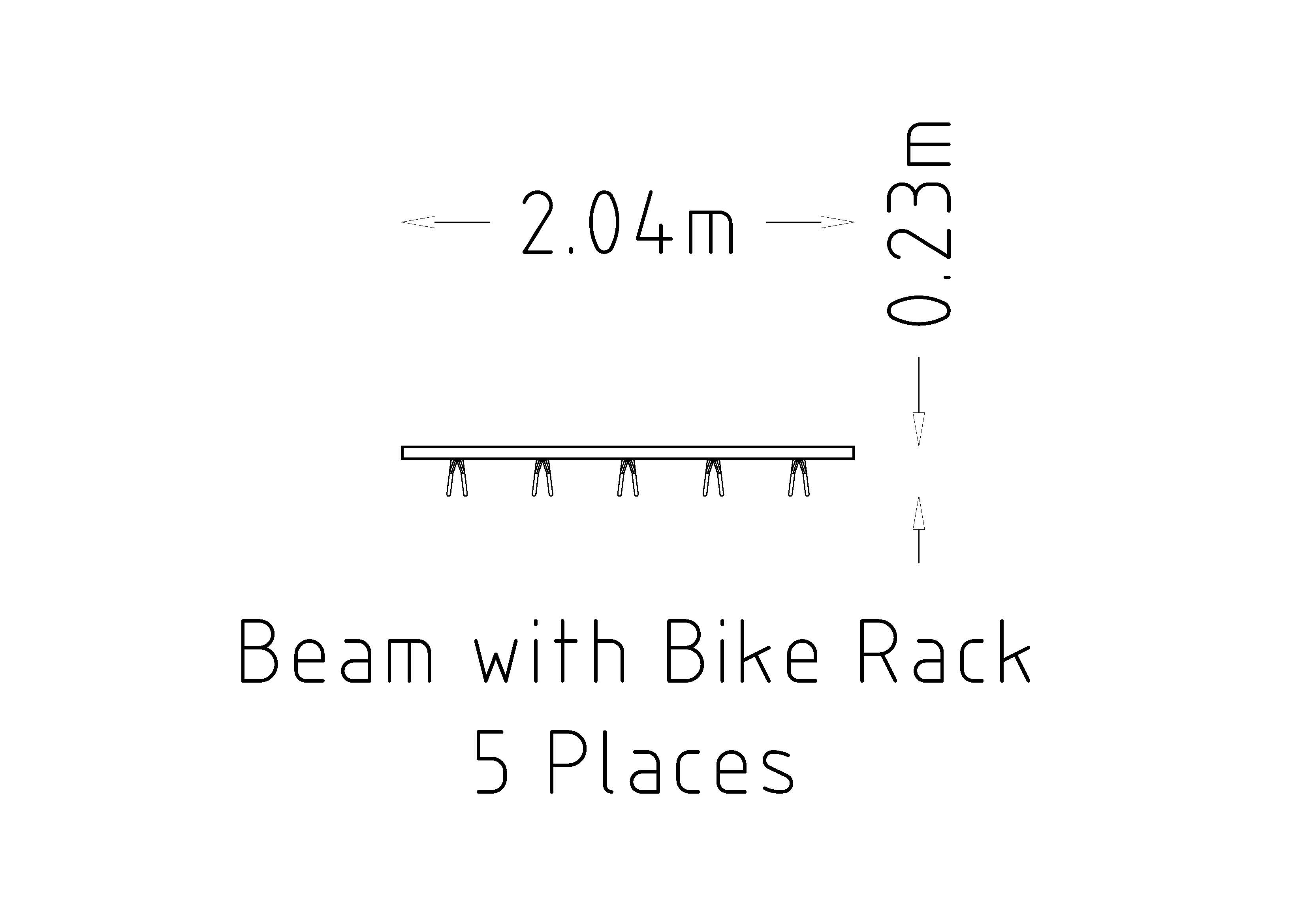 Träger mit Fahrradträger