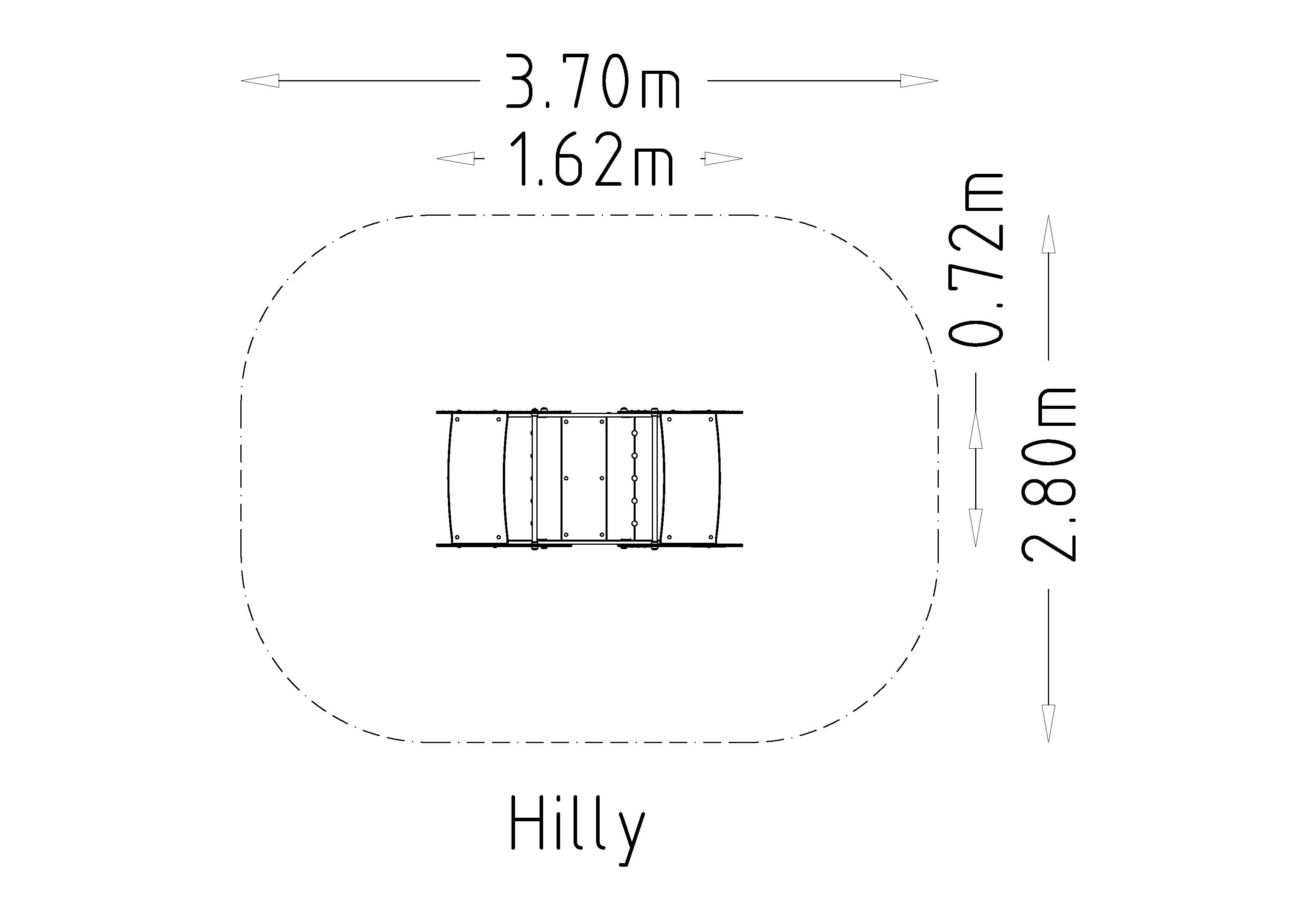 Proljetna igračka Hilly