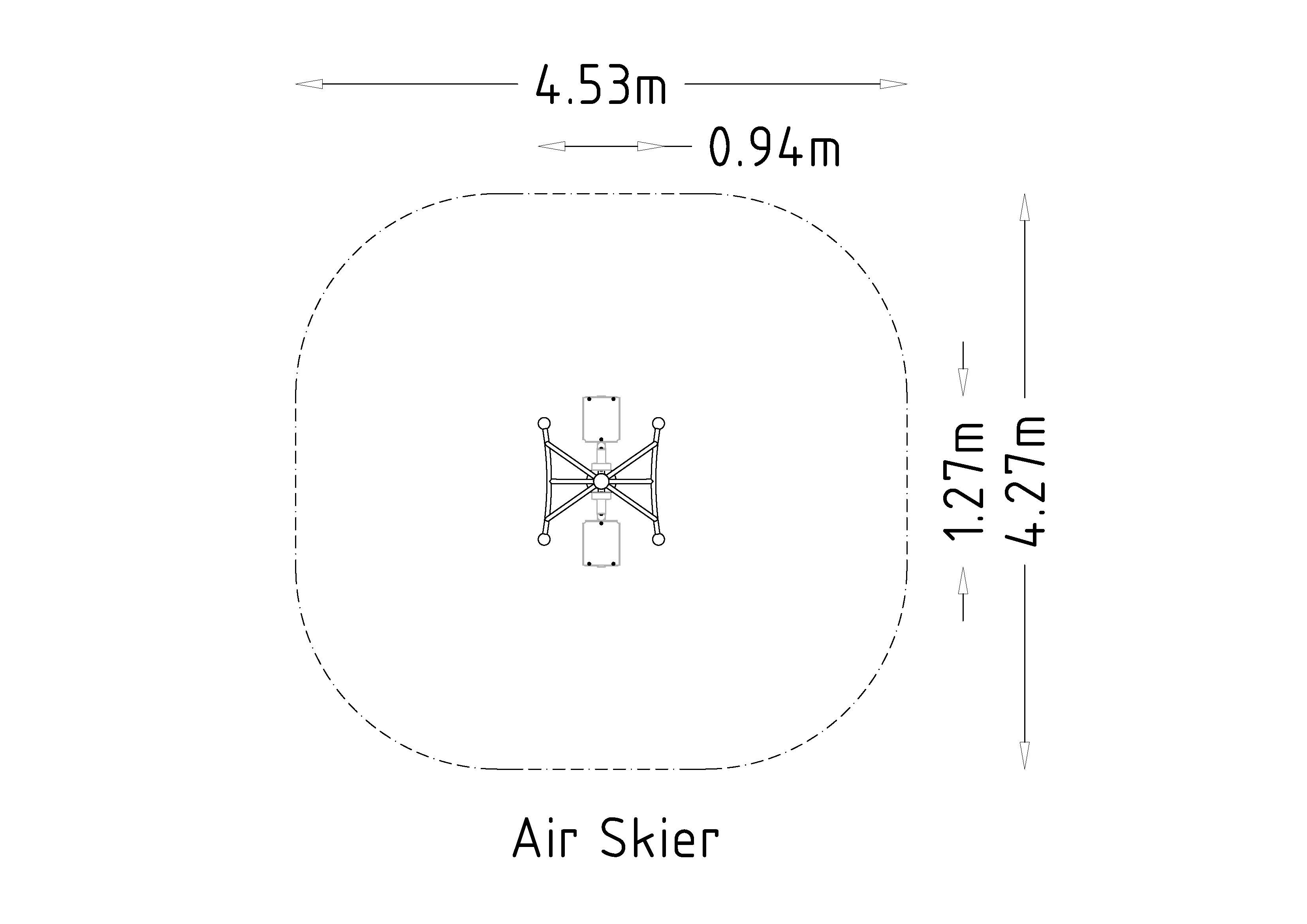 Sciatore aereo HAGS