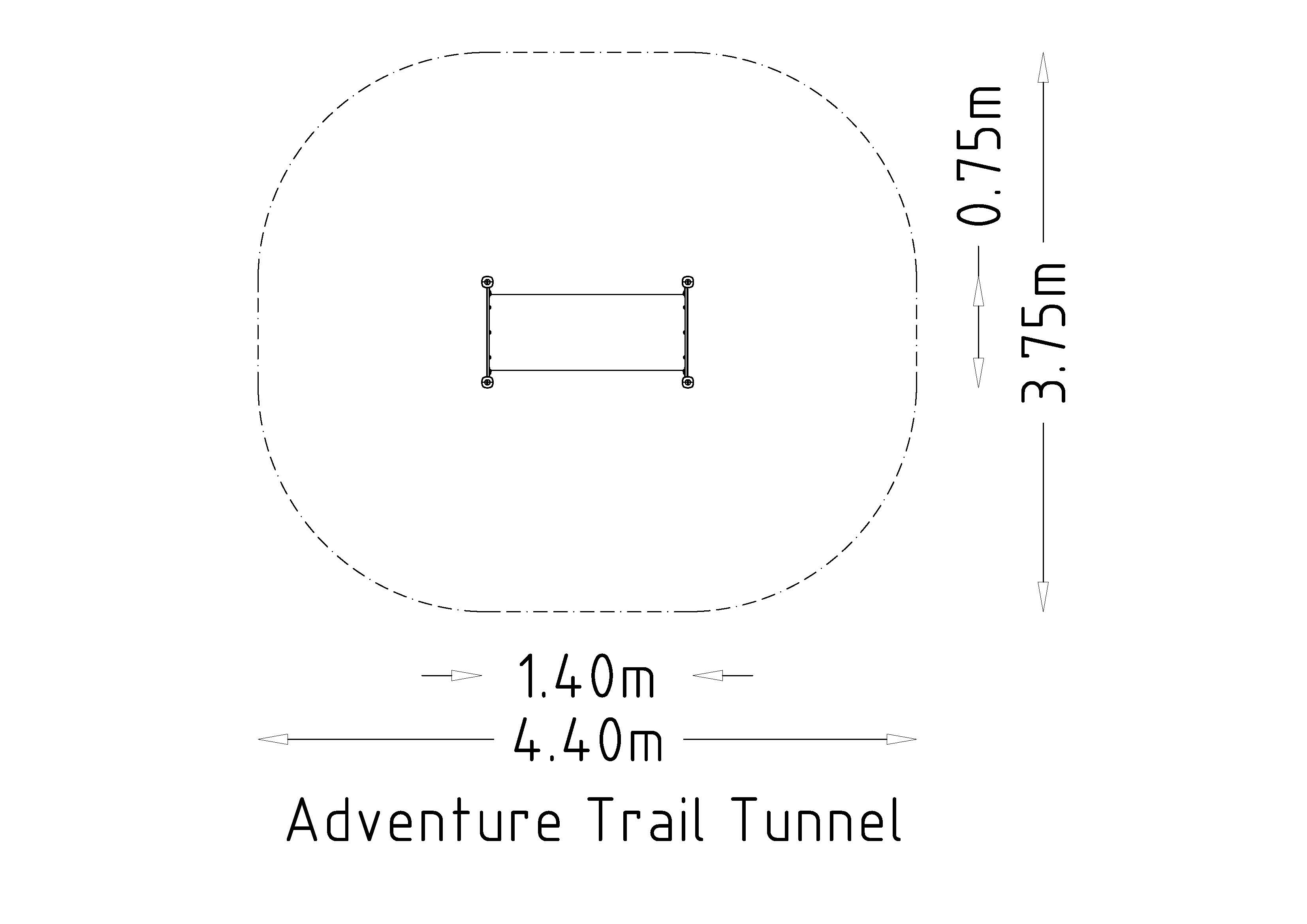 Túnel UniMini Adventure Trail