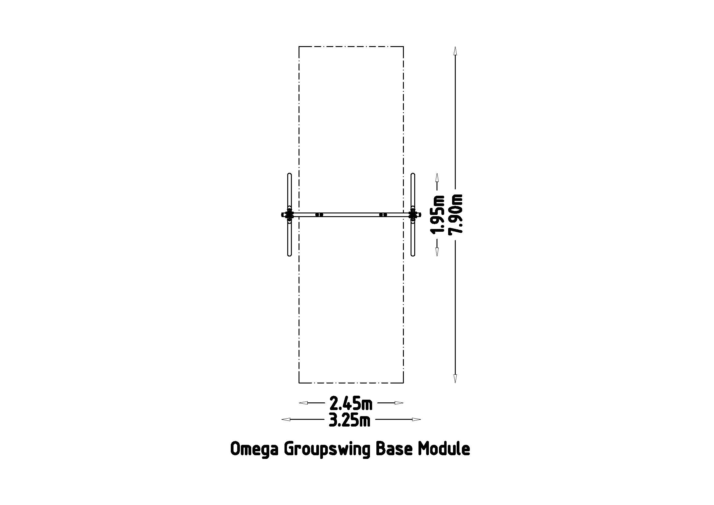 Modulo base girevole Omega 