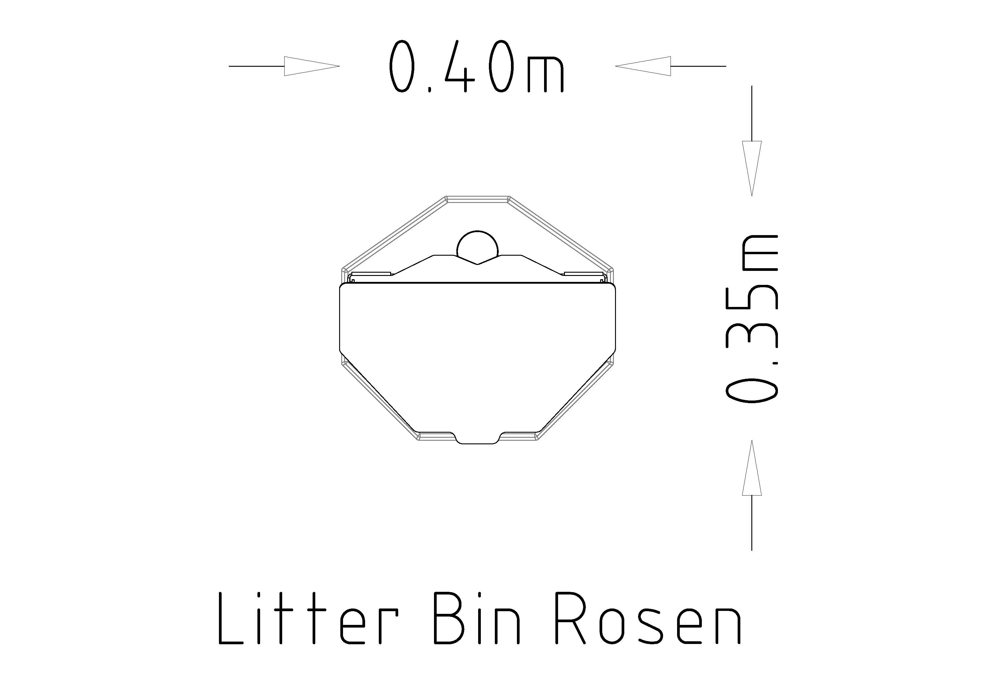 Litter Bin Rosen