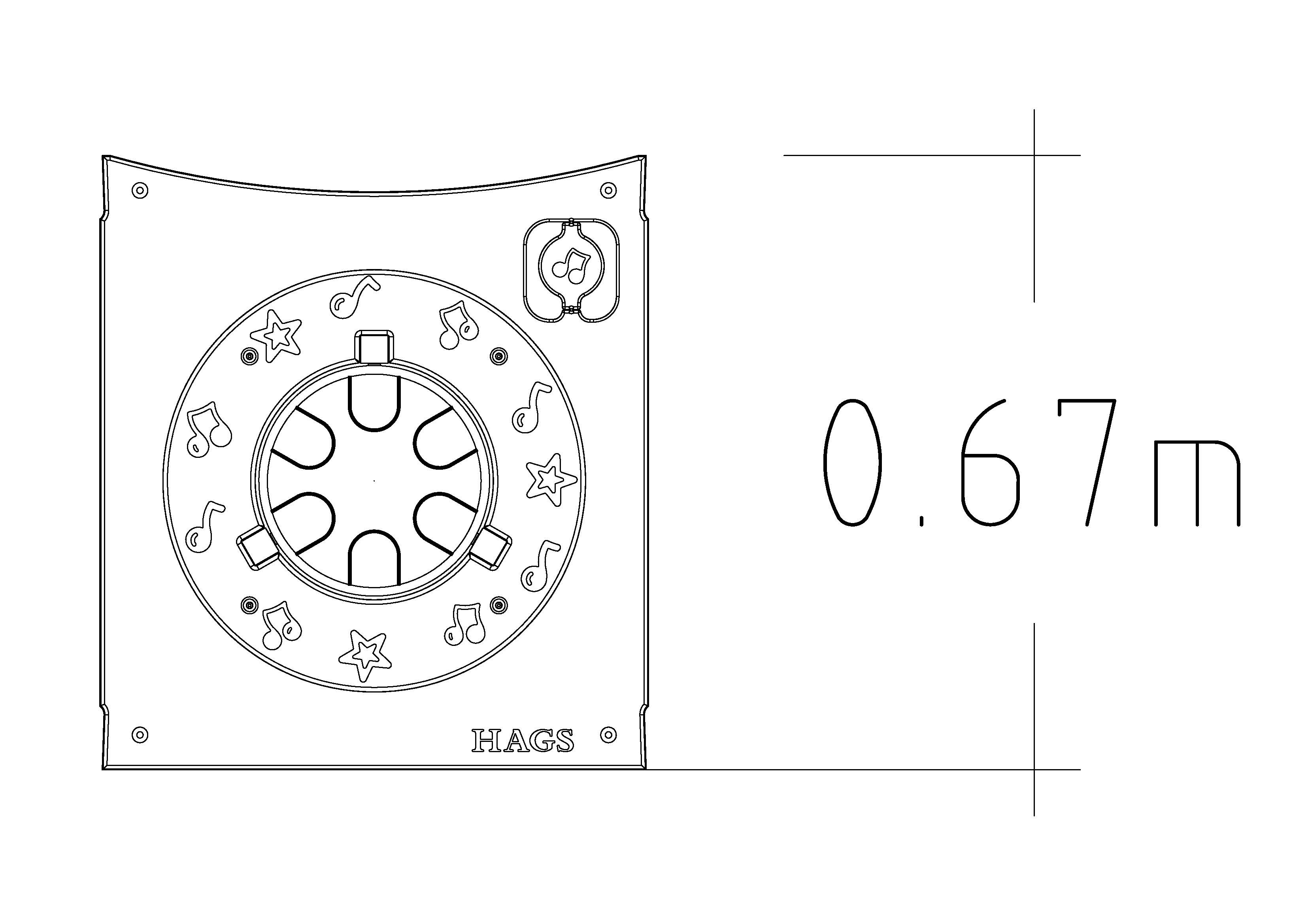 Igrajte Panel Tongue Drum