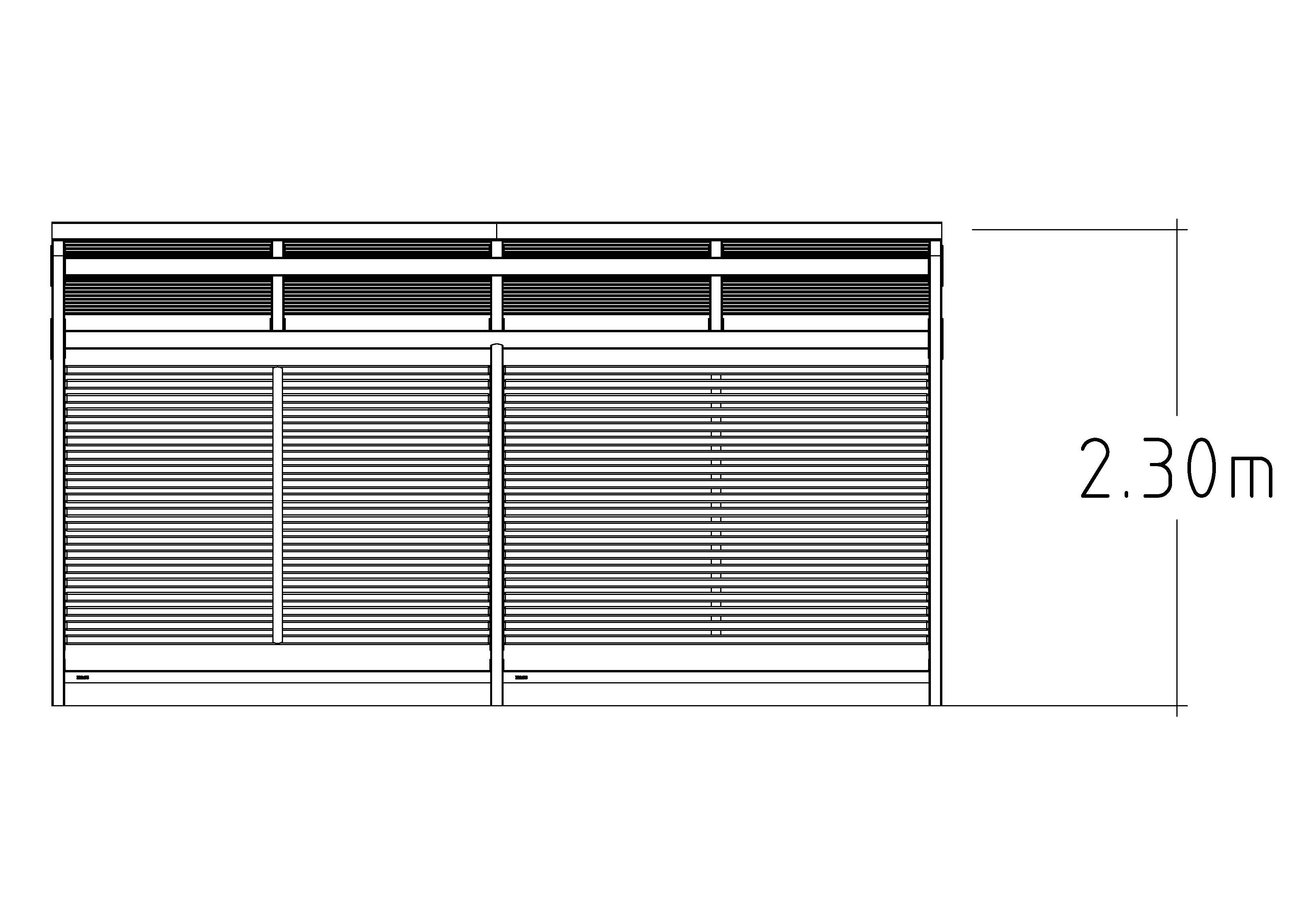 Portes pour toit voûté