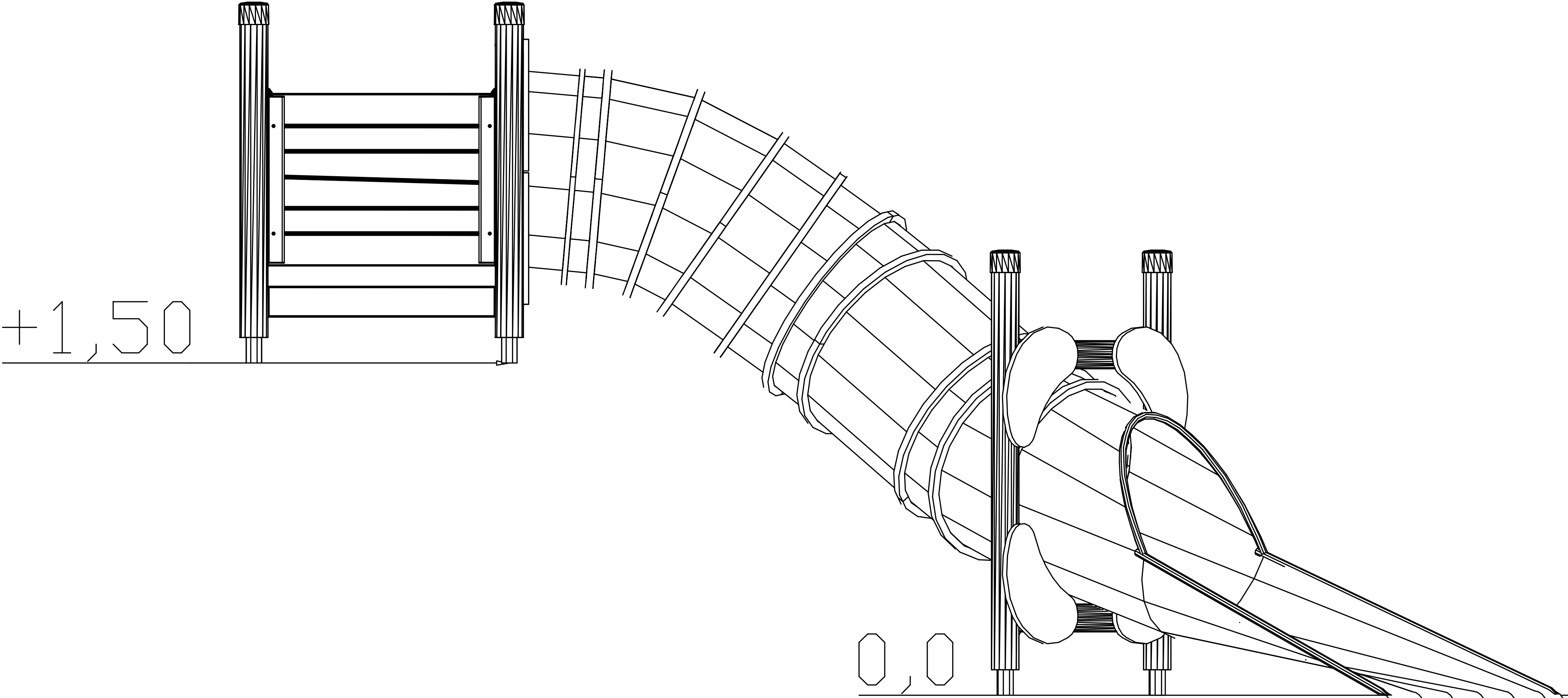 Embankment Tubular Slide Rider