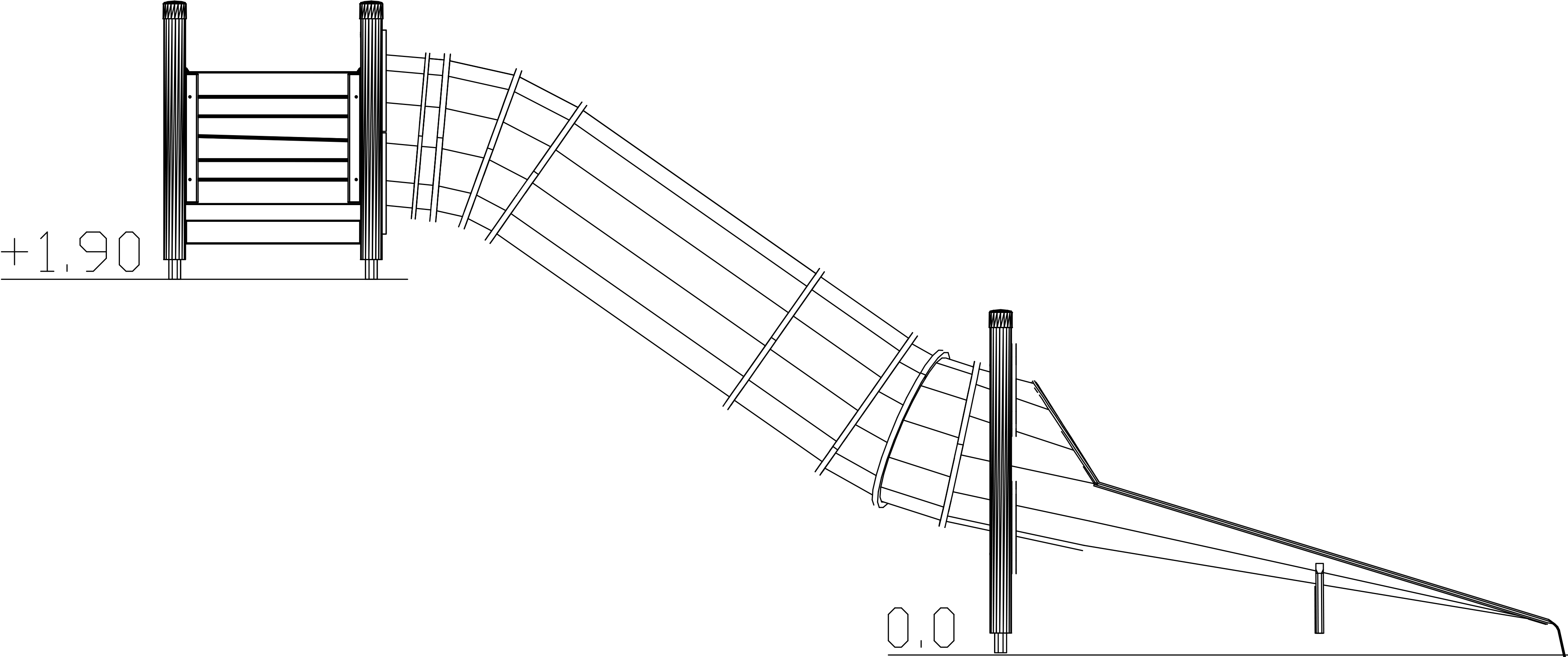 Toboggan tubulaire Embankment