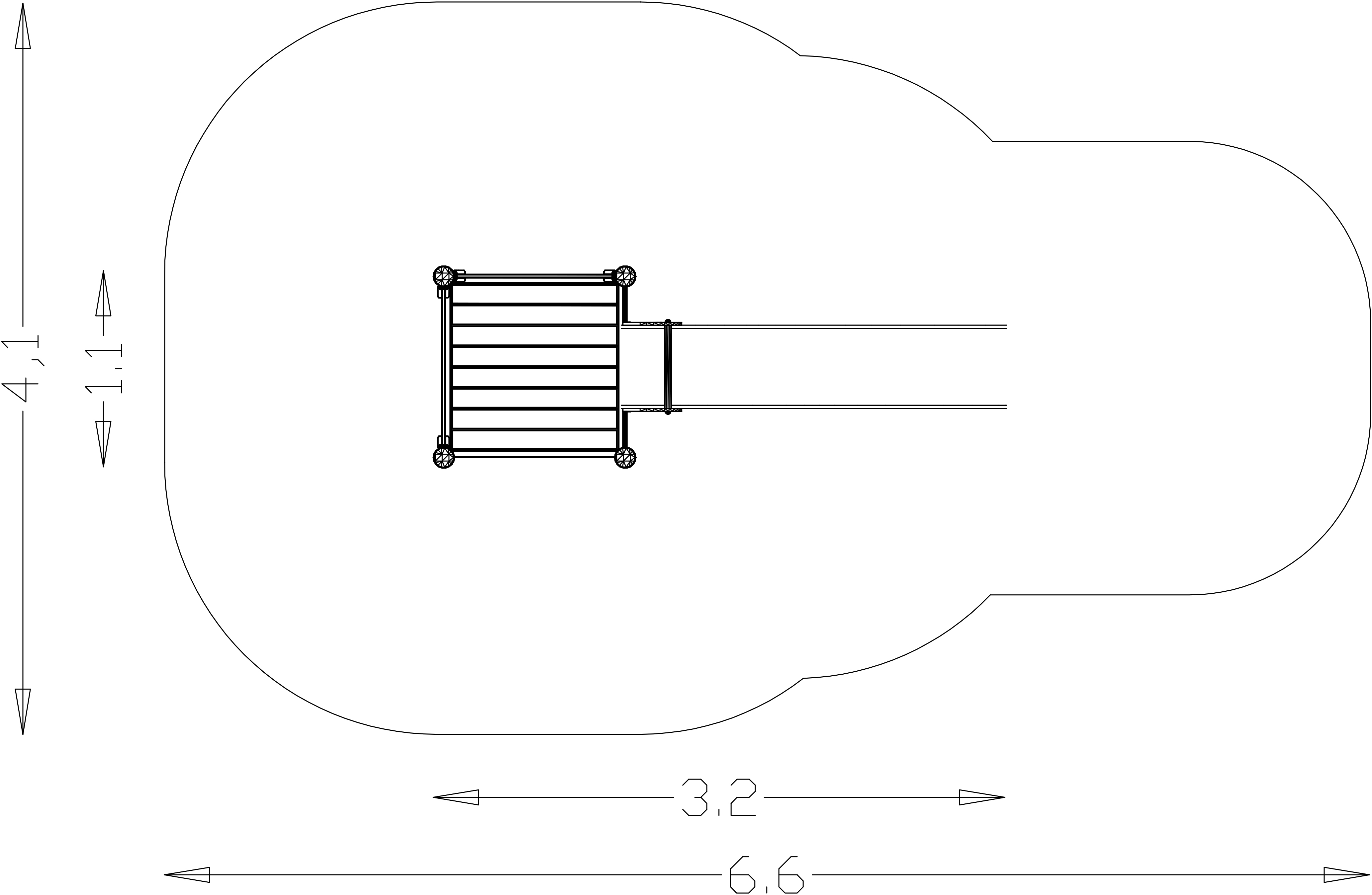 Böschungsrutsche Swift 1,2m