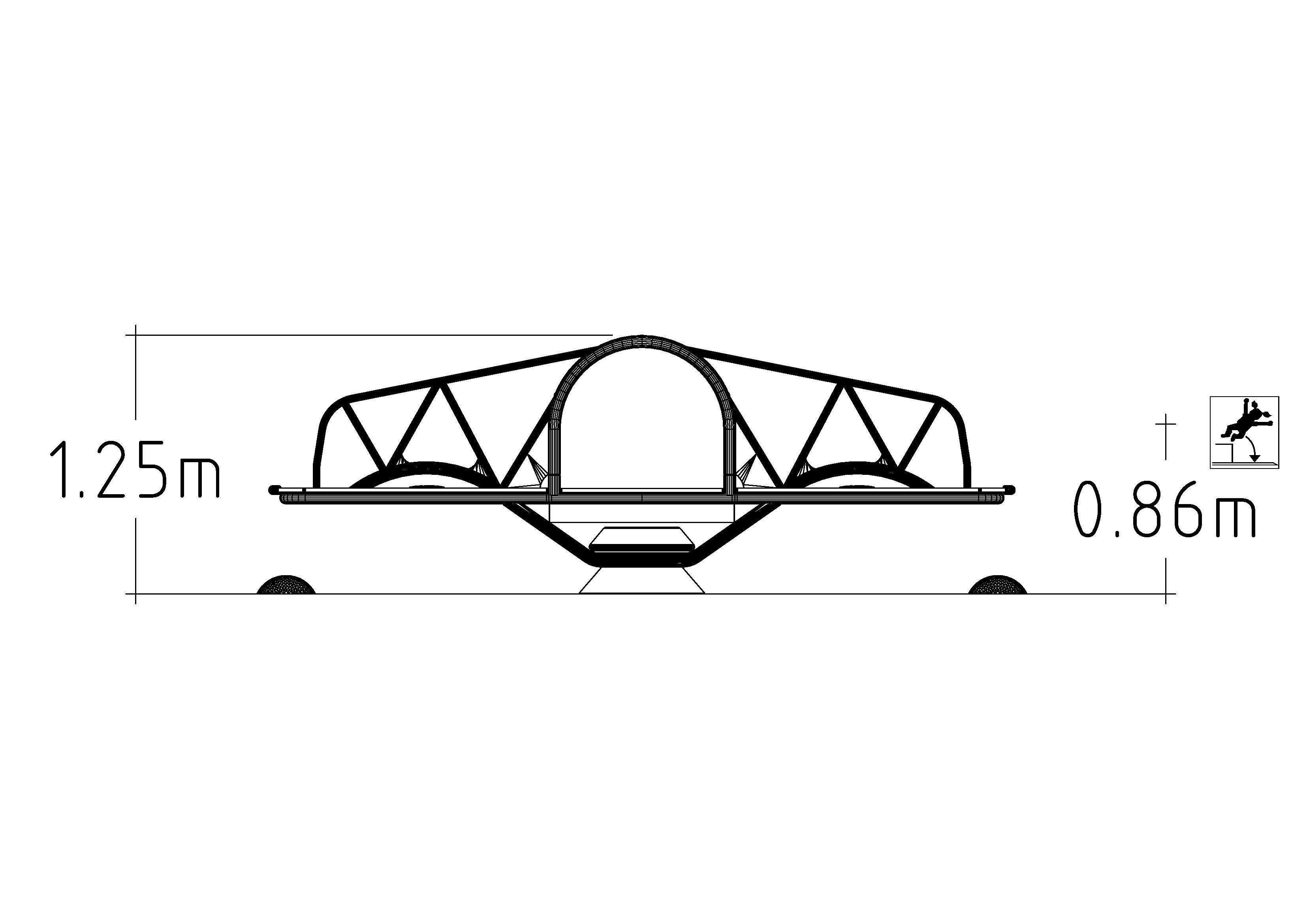 Tunel Seesaw Teeter