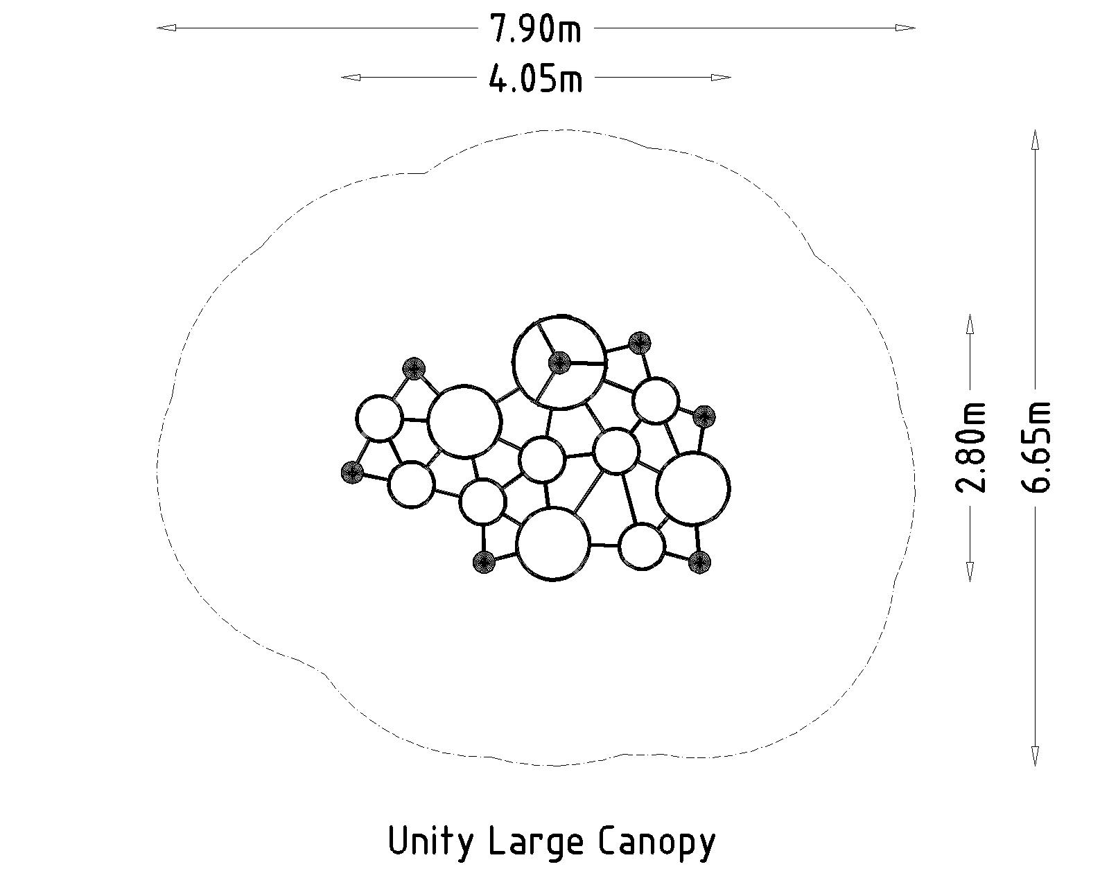 Telaio per arrampicata Tettuccio dell'Unità