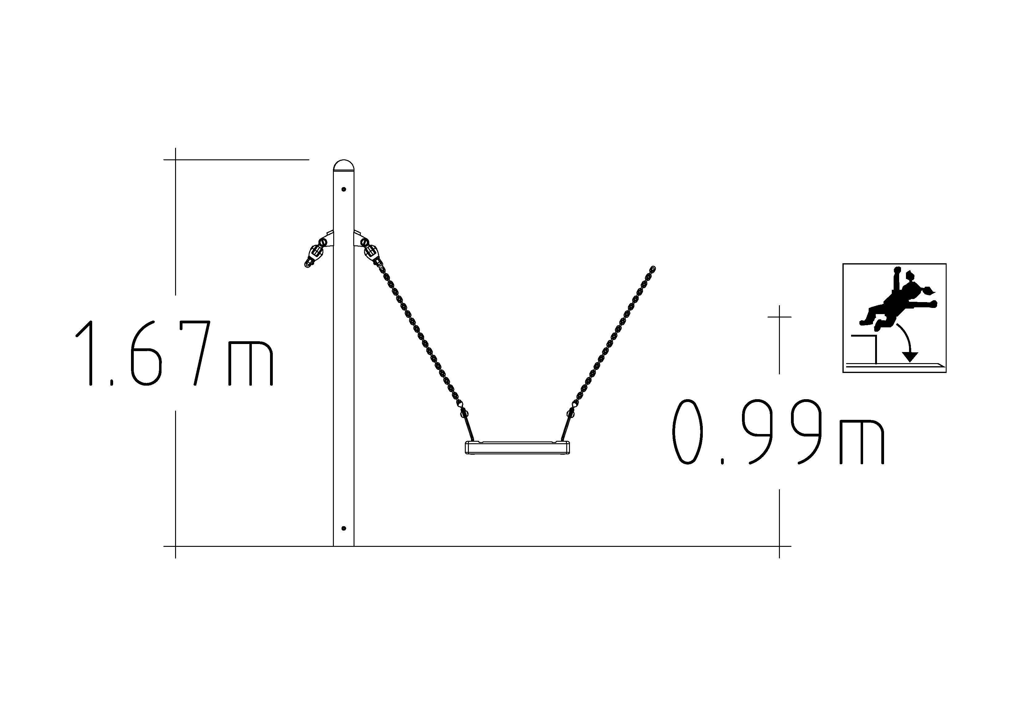 Modulo di estensione dell'altalena Lillie