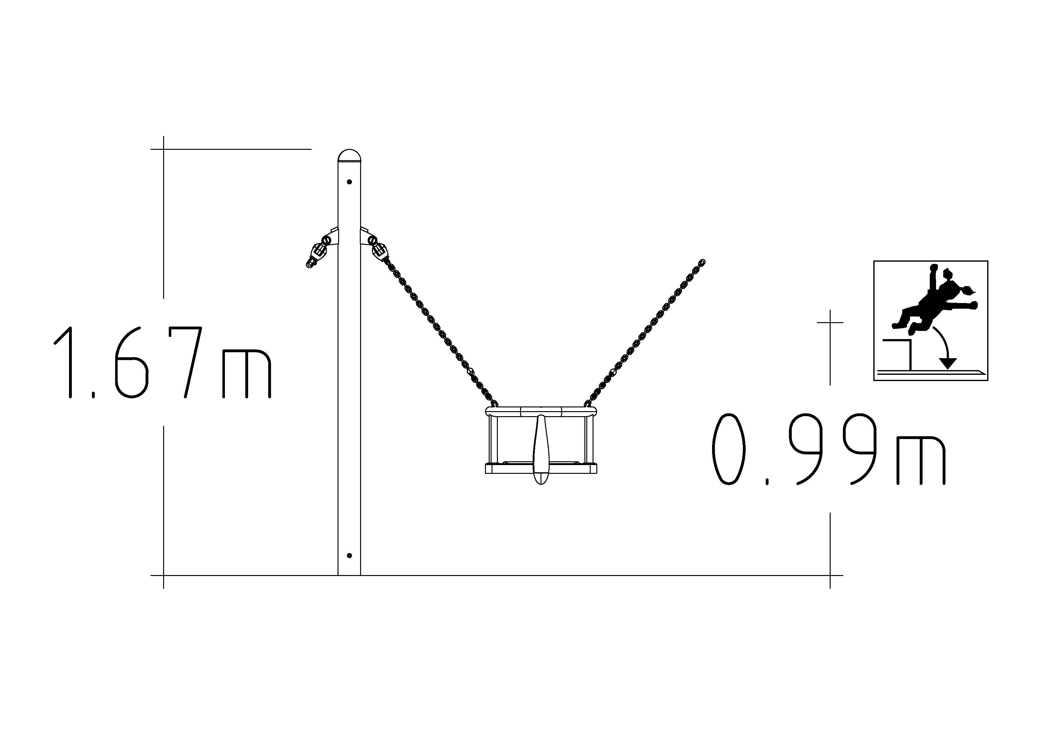 Modulo di estensione dell'altalena Lillie