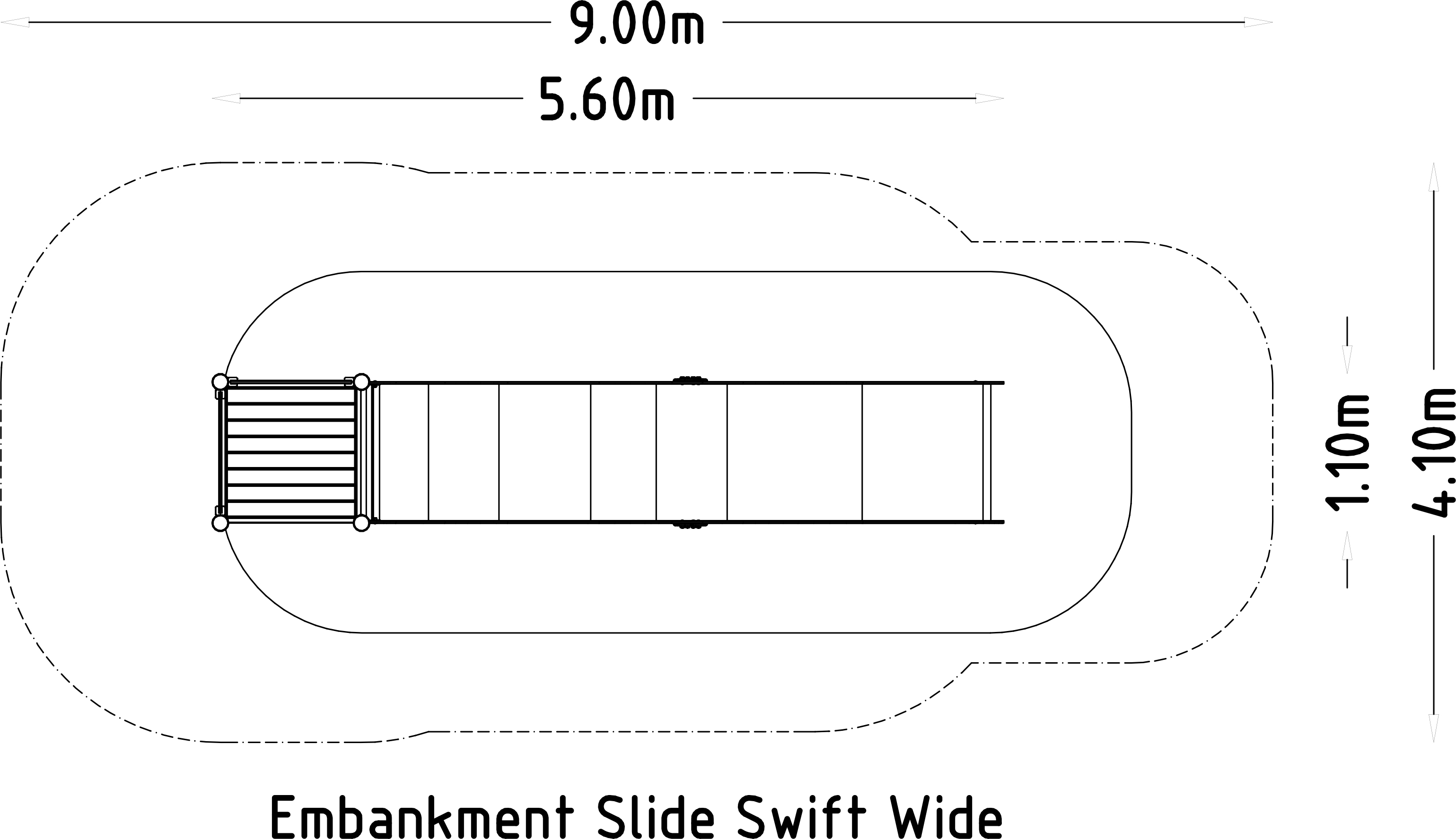 Penkereen liukuminen Swift Wide