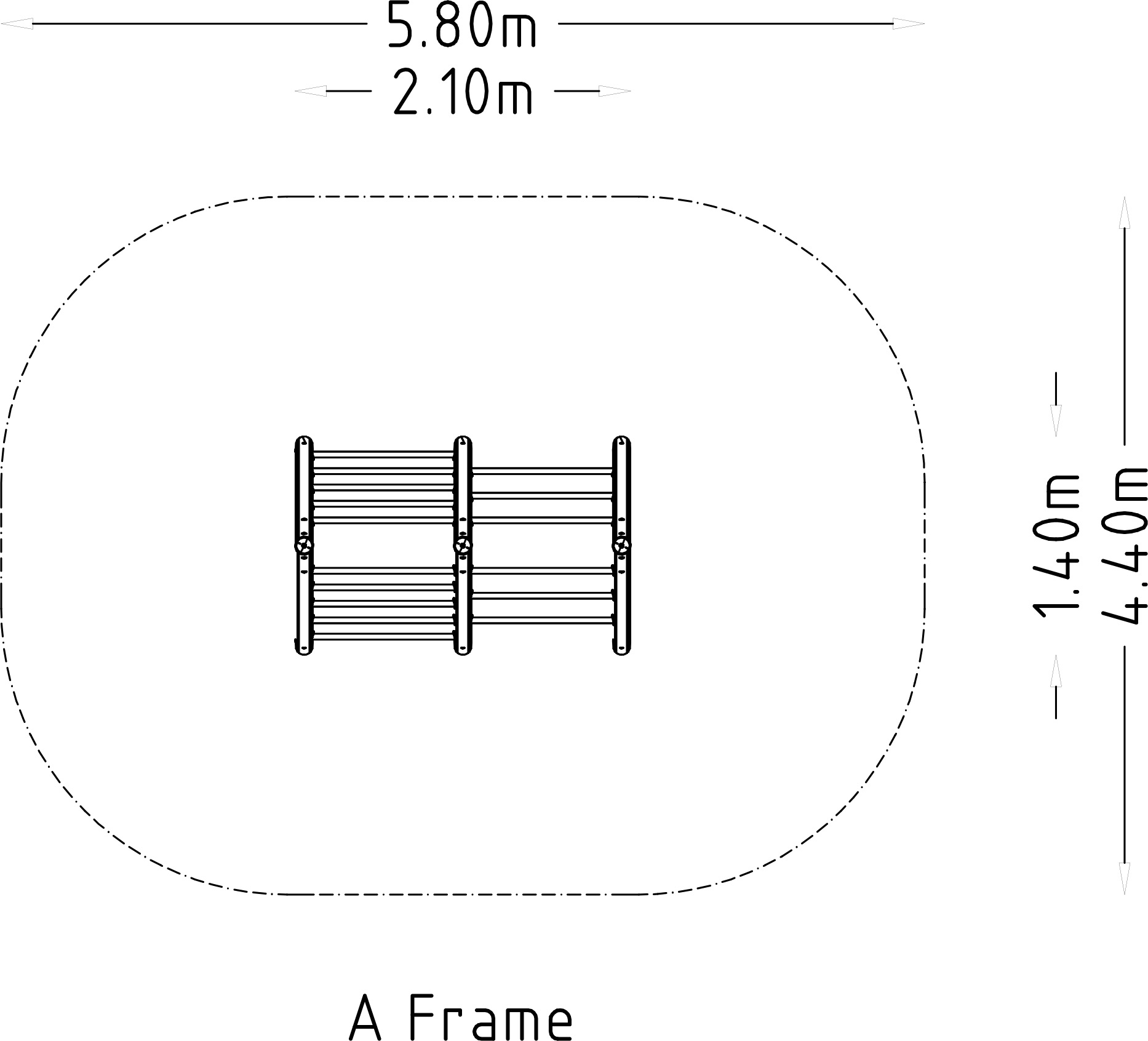 Esteiden rata A Frame