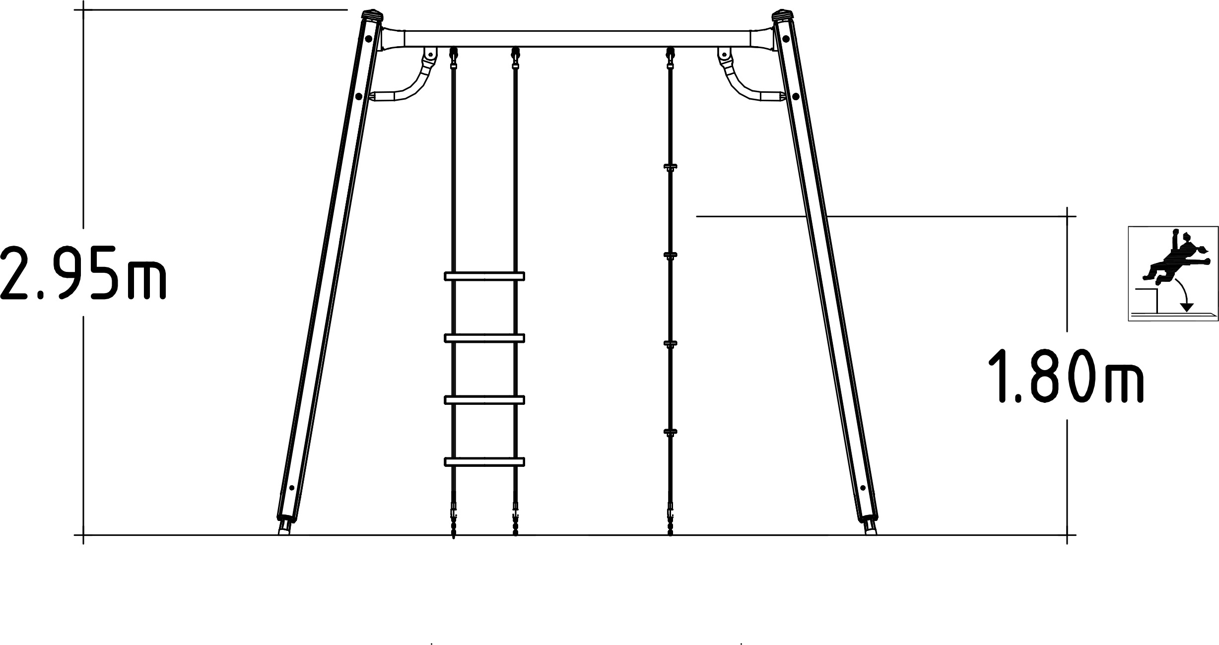 Esteiden rata Rope Climb