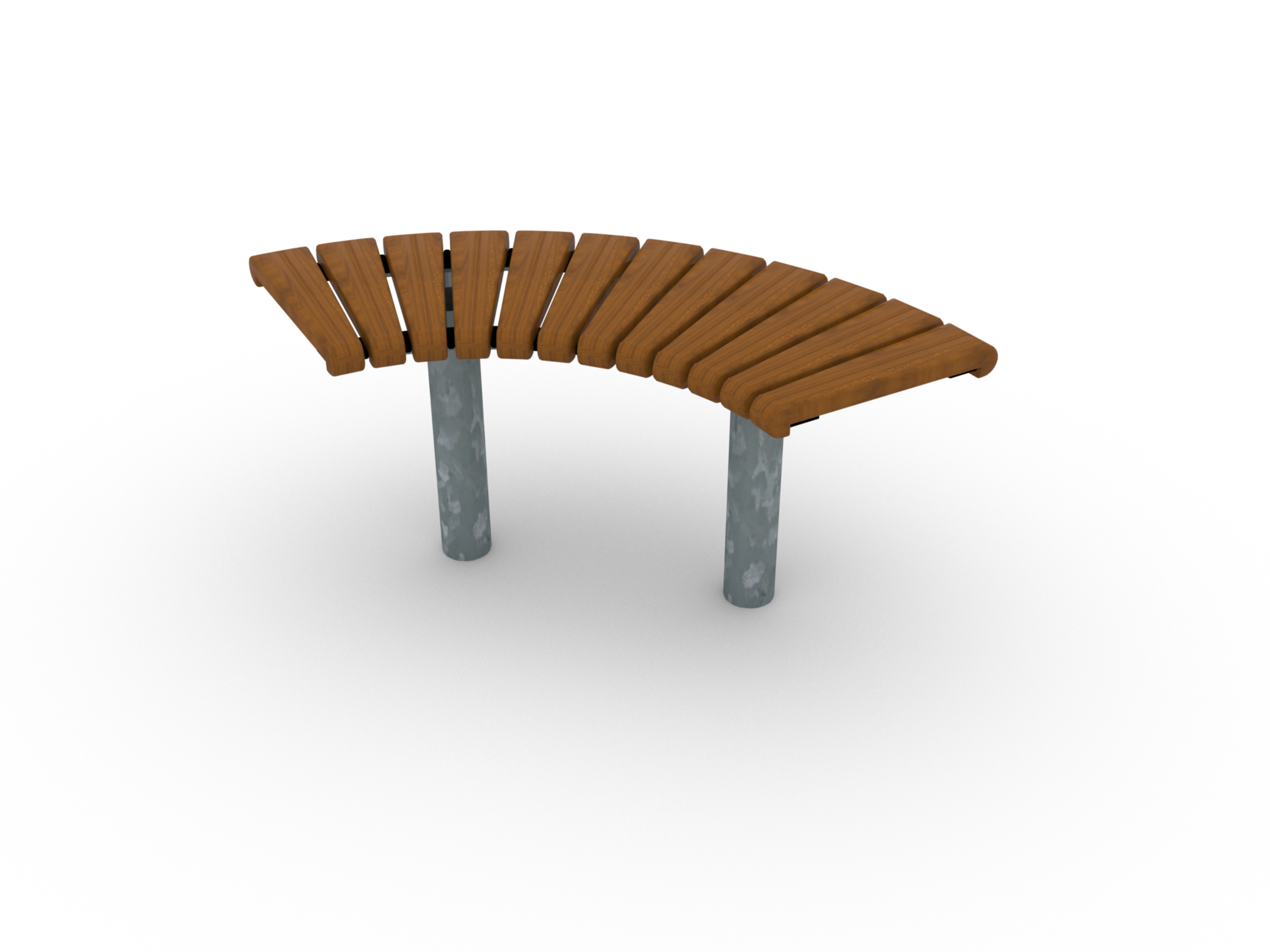 Curved Bench 90° Sofiero 