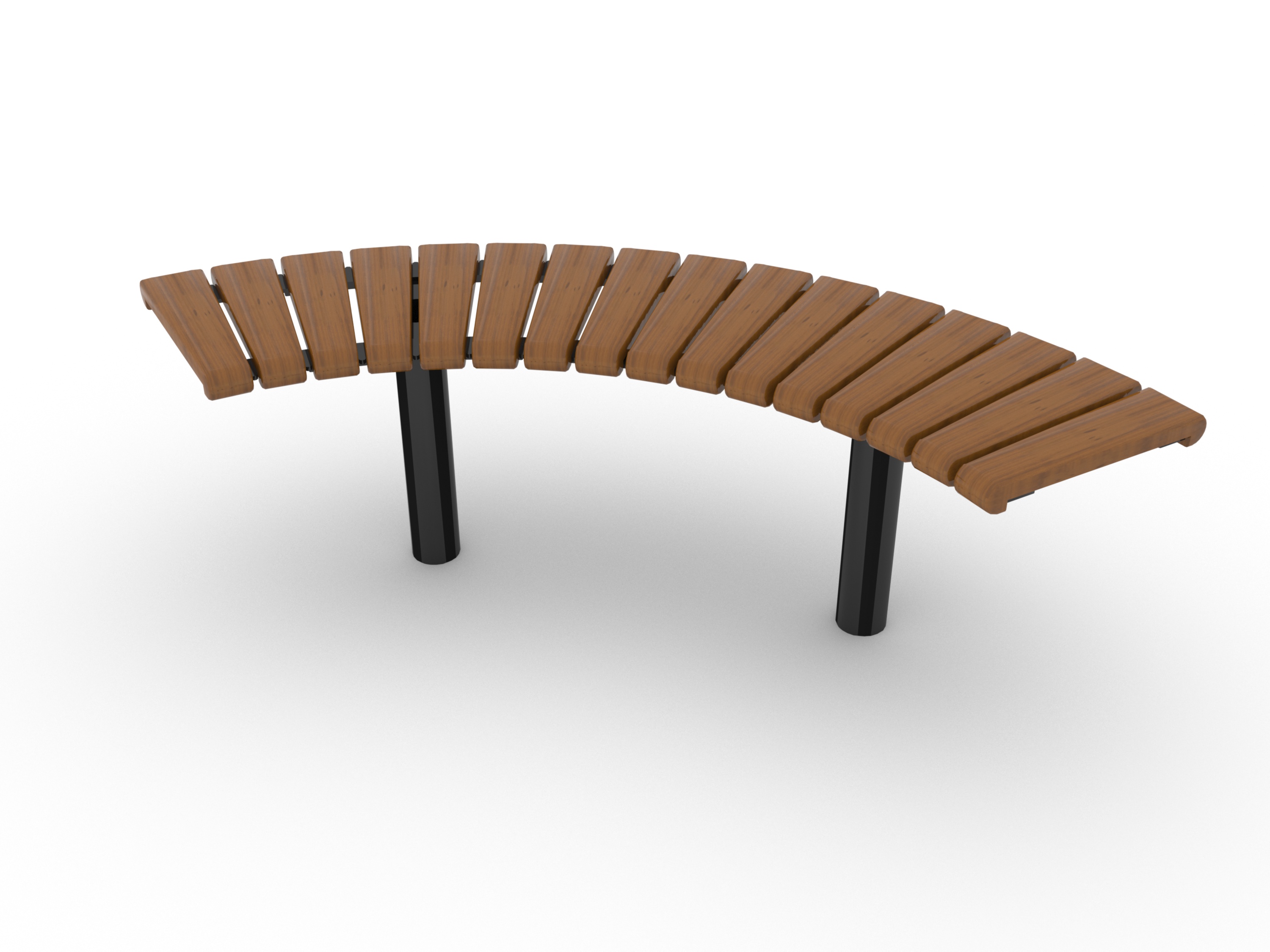 Curved Bench 90° Sofiero 