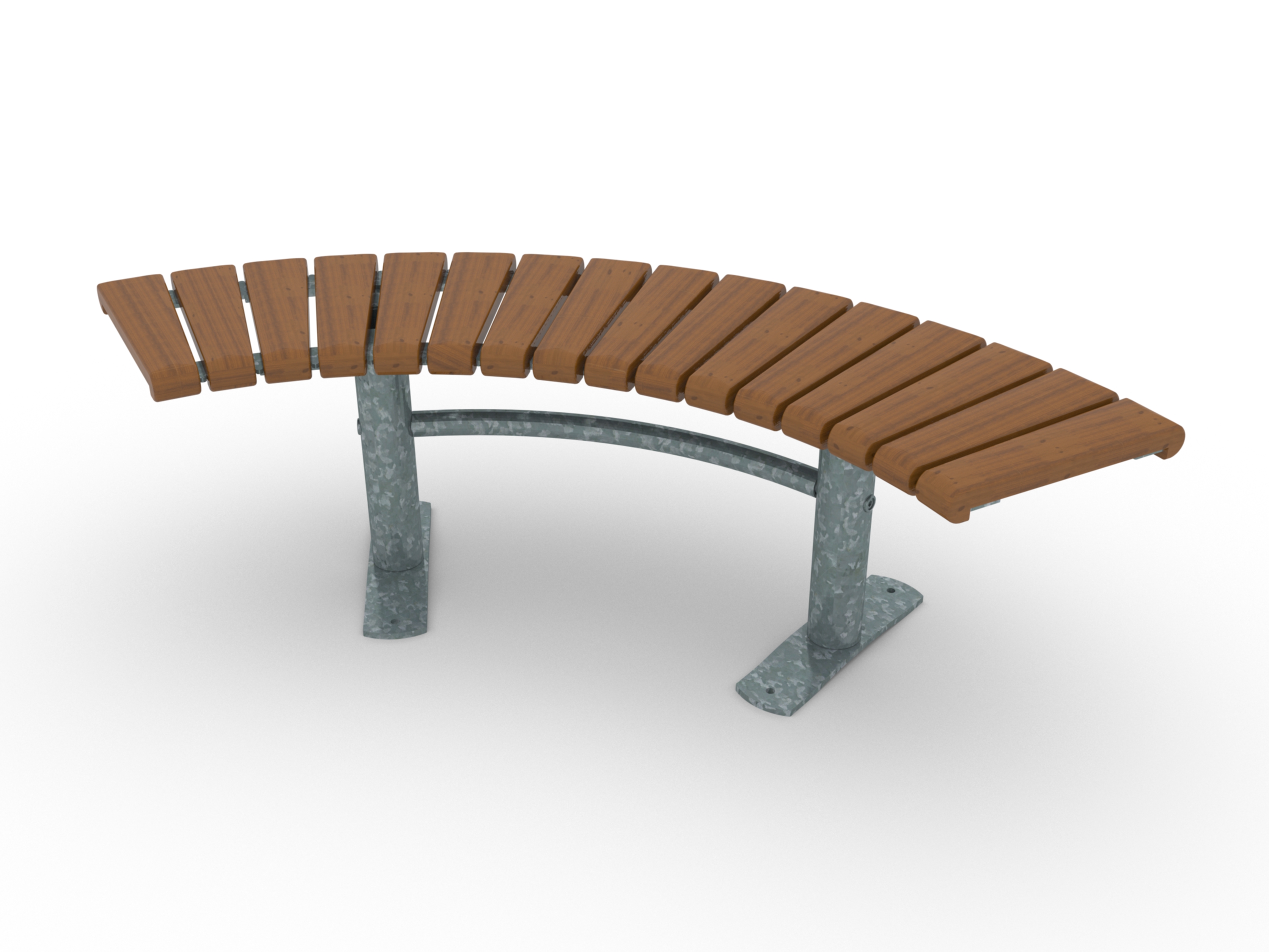 Curved Bench 90° Sofiero 