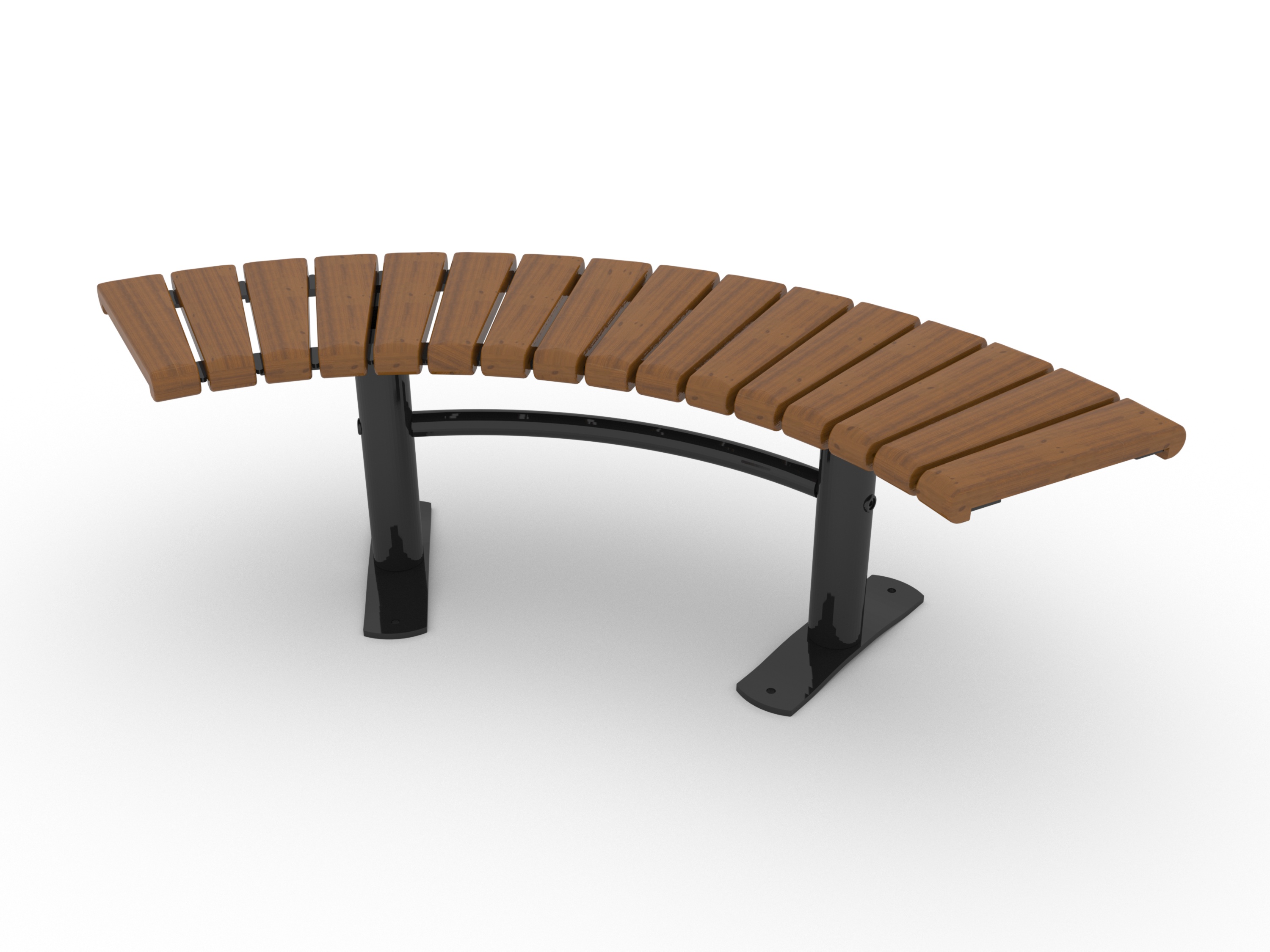 Curved Bench 90° Sofiero 