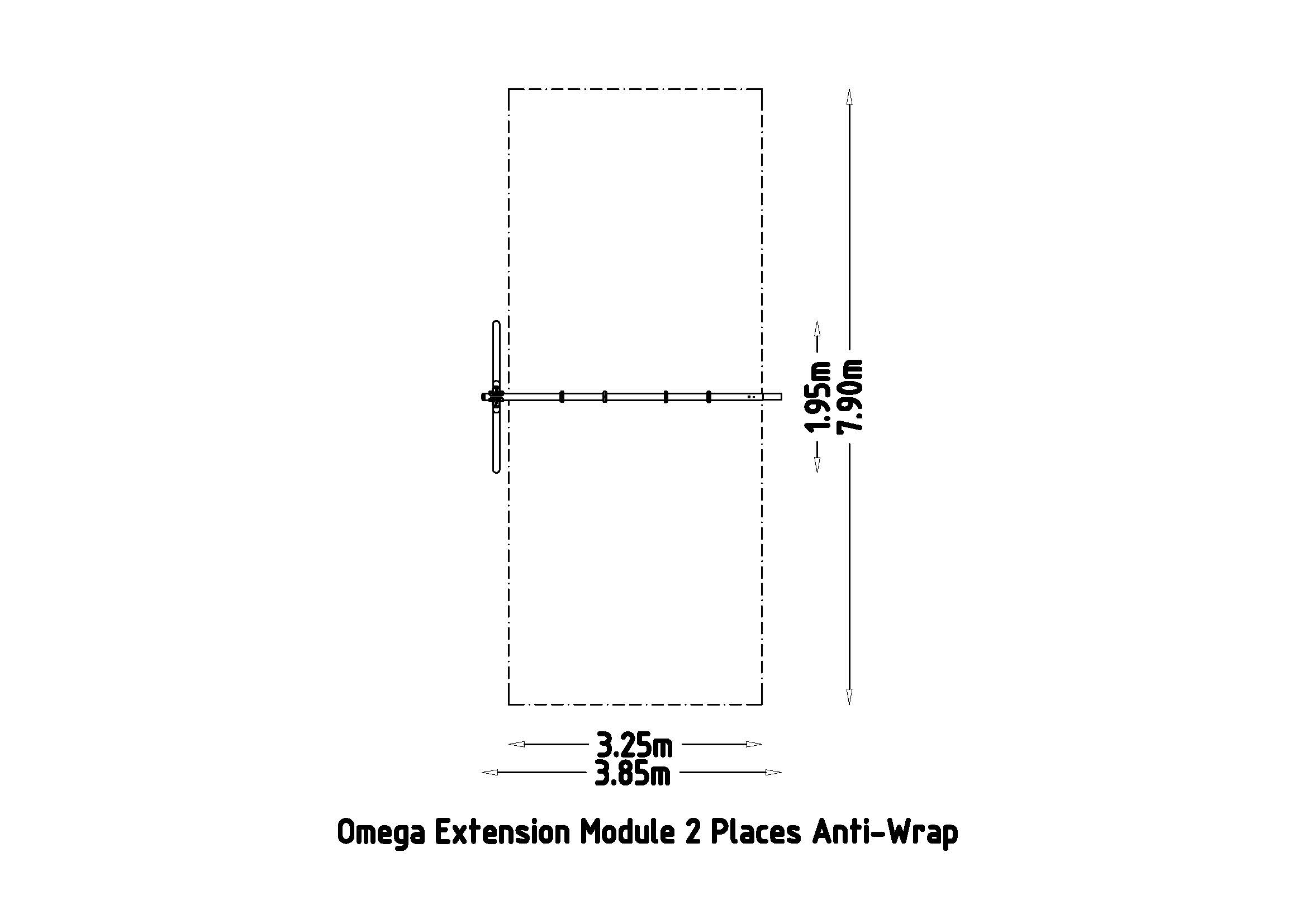 Swing Ext. Omega Anti-Wrap