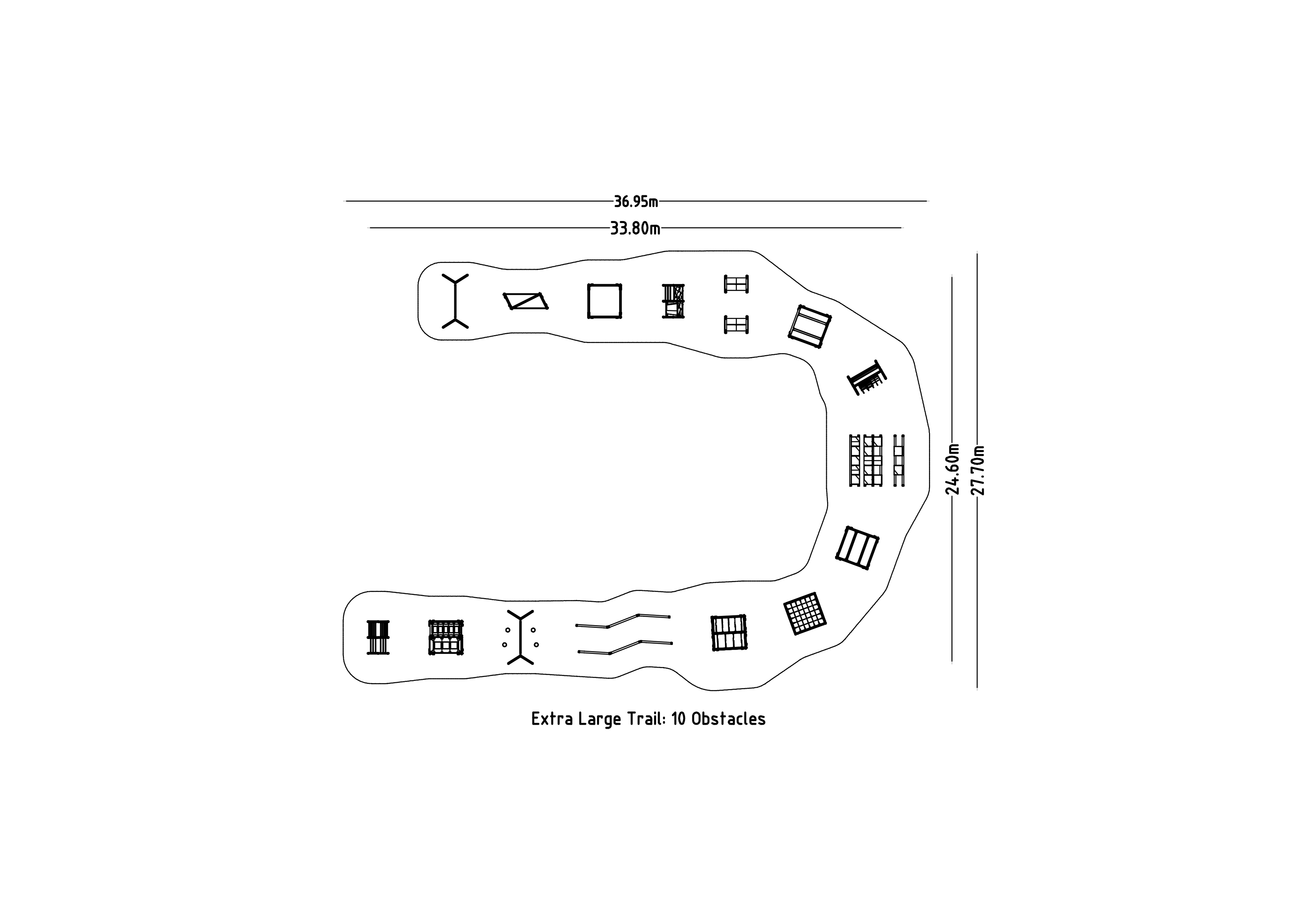 Obstacle Course Zeus (XL)