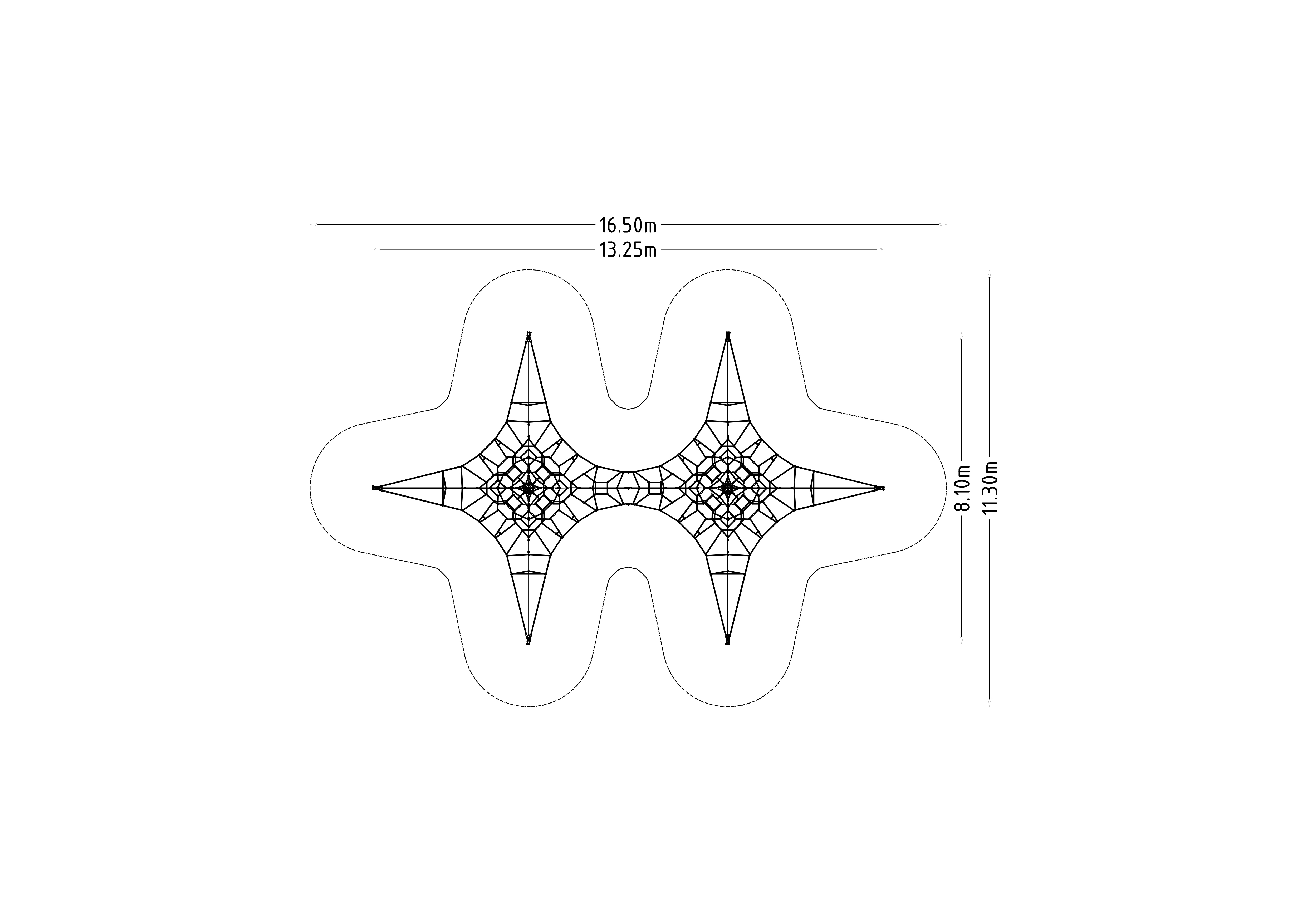 Kletternetz Twin Active 4000