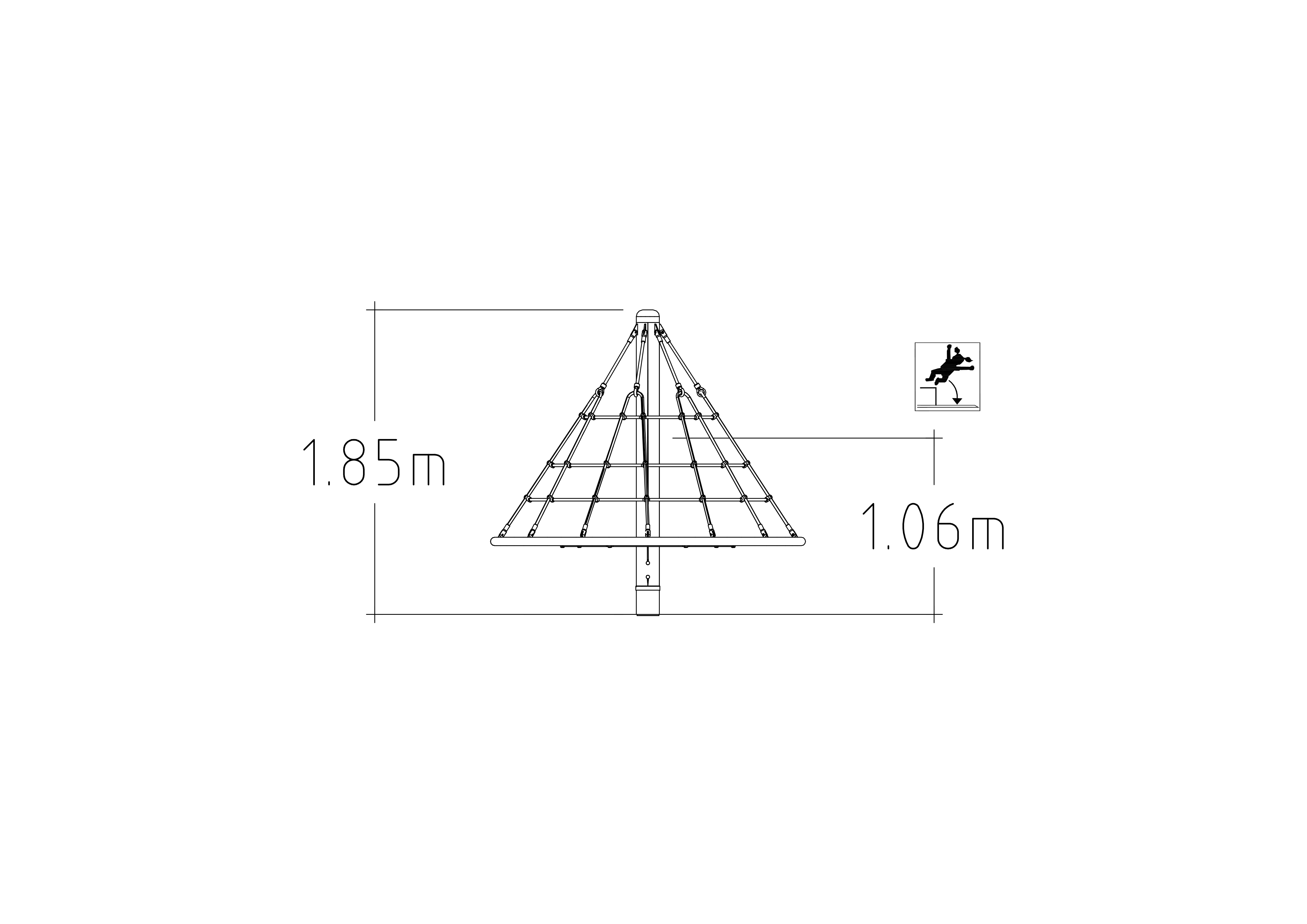 Kružni tok Konus Climber 1800