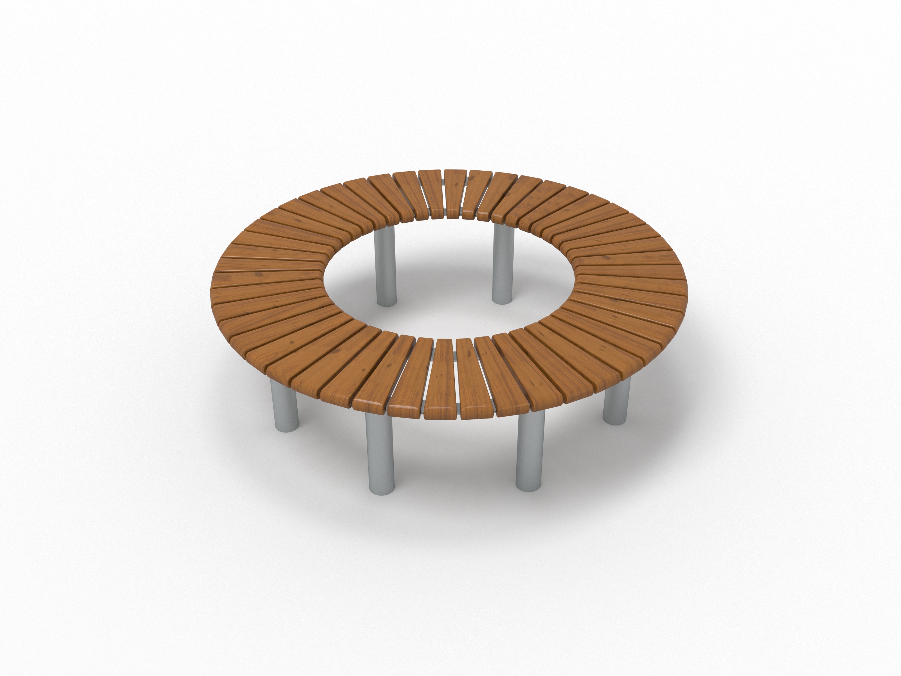 Bench Curved 360° Sofiero 