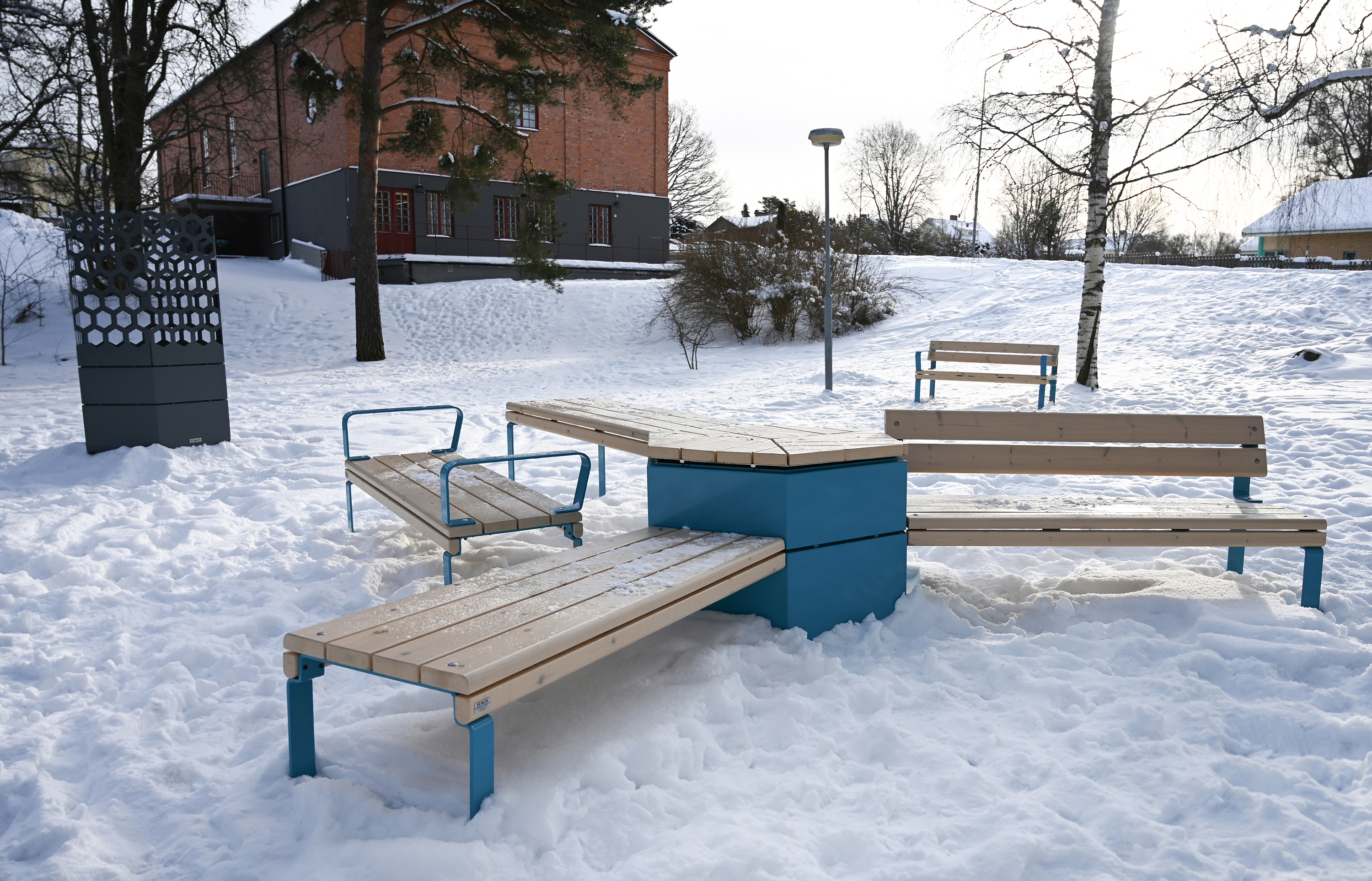 Park Bench Rosenlund 