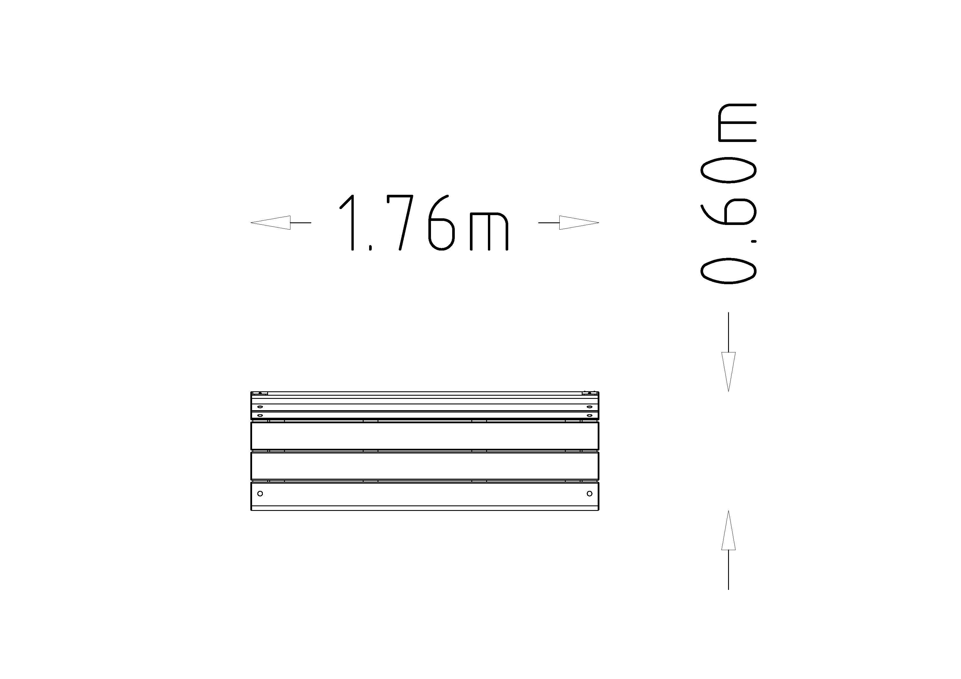 Sofa parkowa Rosenlund 