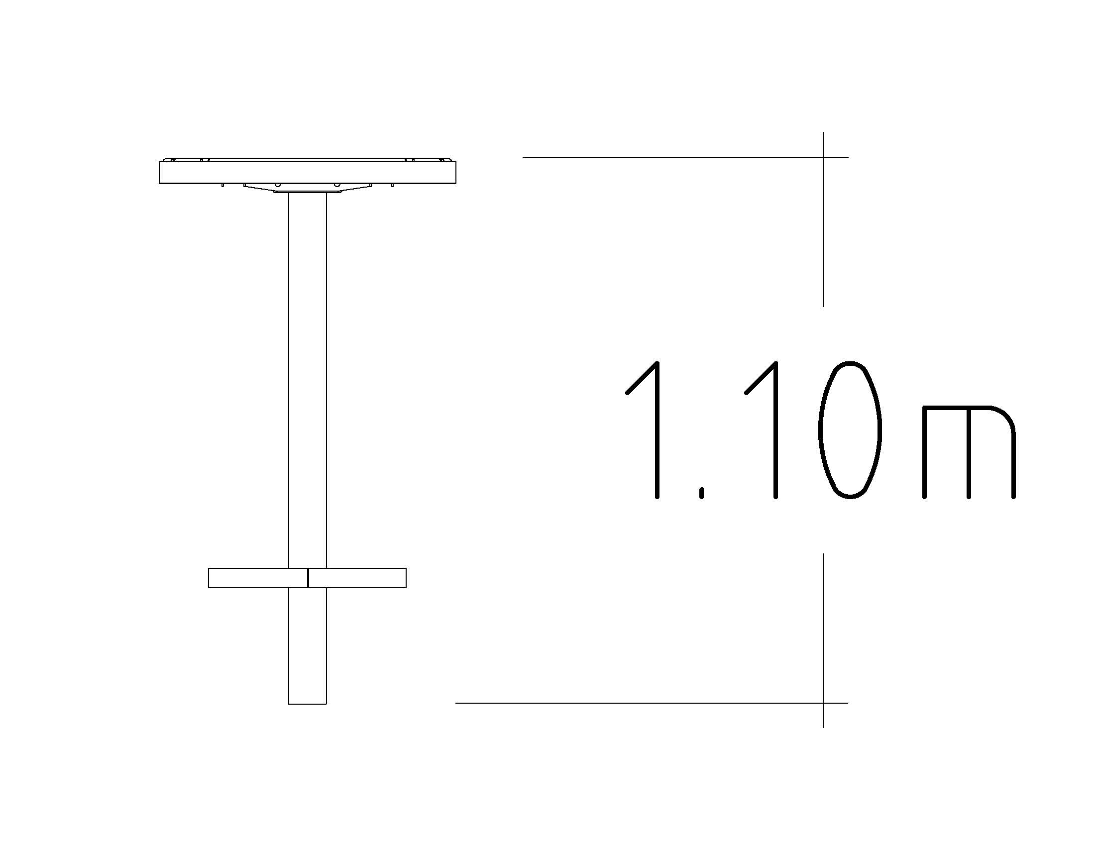 Round Bar Table Sofiero 