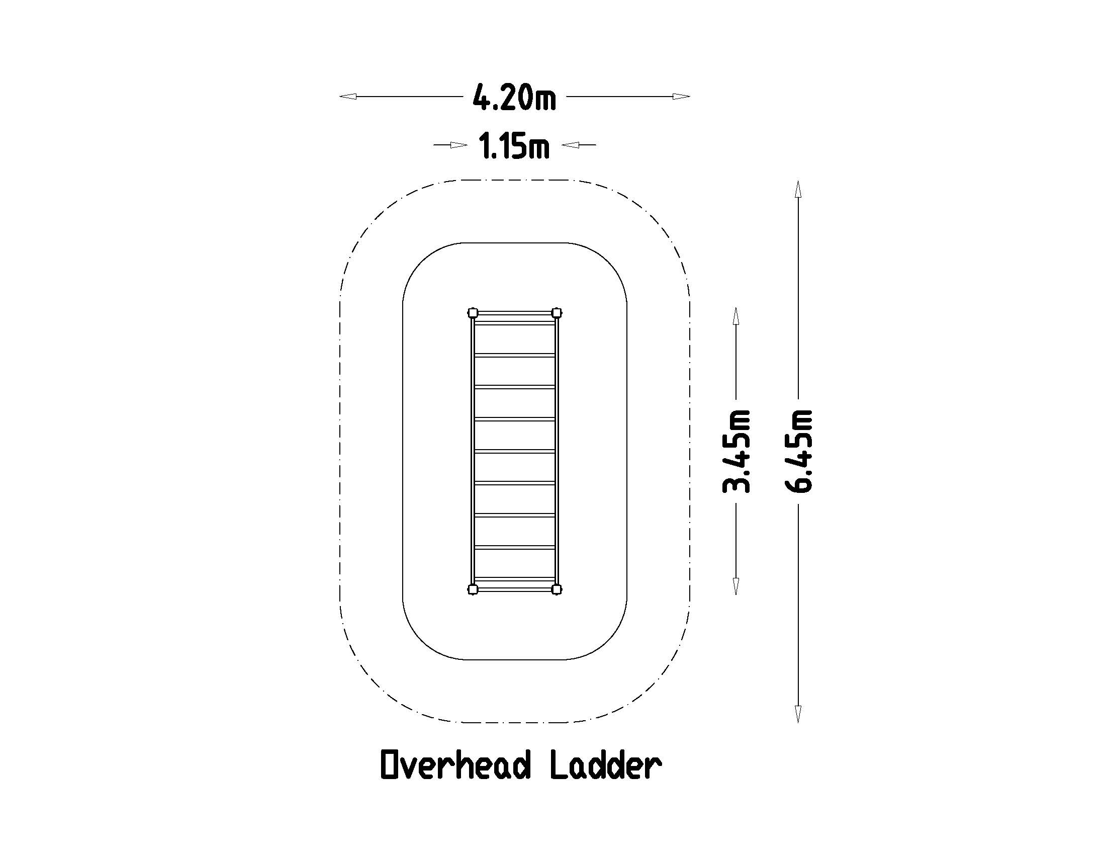 TGO Monkeybar Ladder