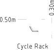 Bicikl rack Rosenlund