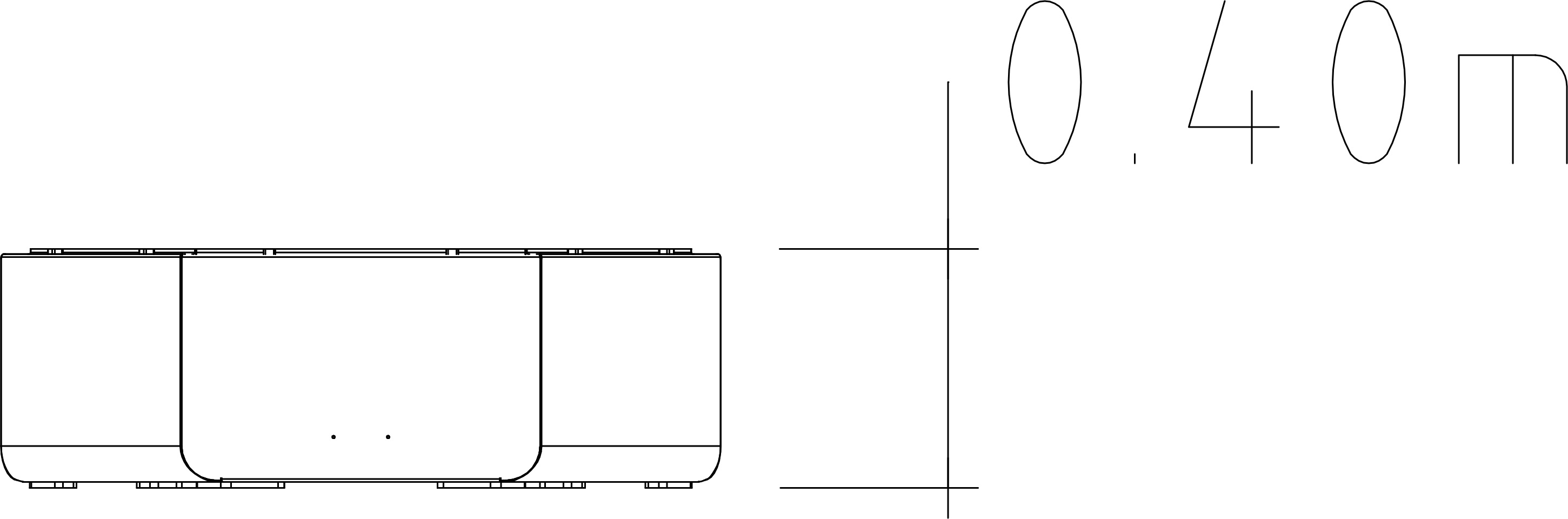 Module de base hexagonal Rosenlund (L)