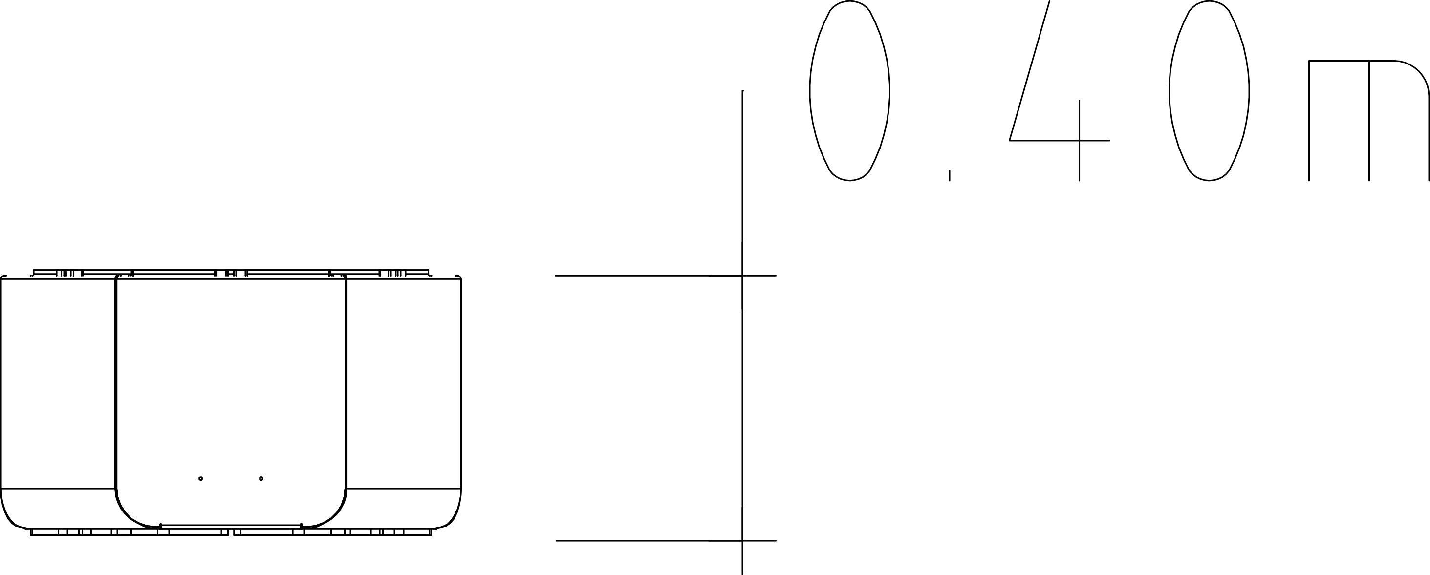 Modulo base esagonale Rosenlund (S)